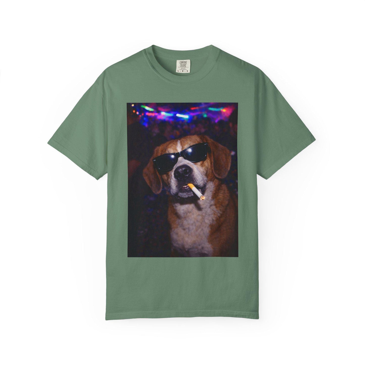 Funny Beagle Shirt, Hilarious Dogs Smoking Night Club T-Shirt, Party Animal Tee Gift, I Got That Dog In Me y2k Tshirt, Rave Attire