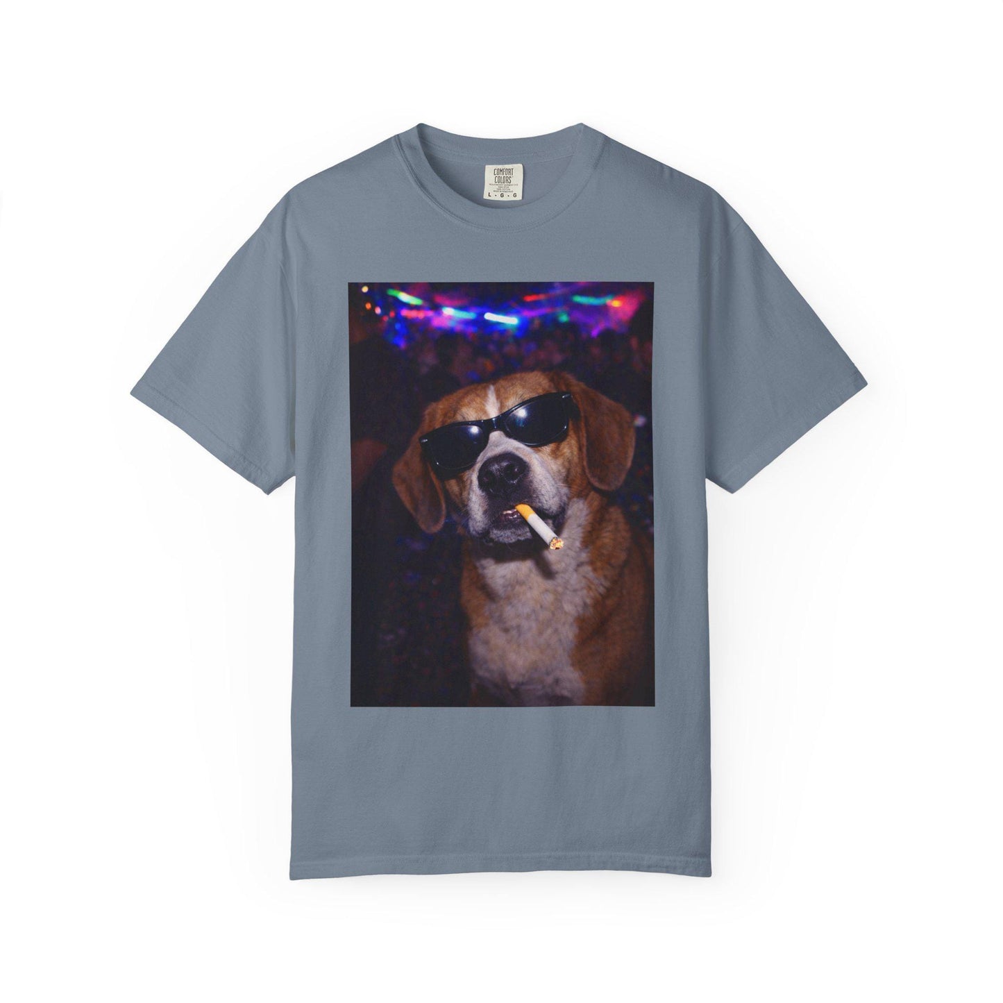 Funny Beagle Shirt, Hilarious Dogs Smoking Night Club T-Shirt, Party Animal Tee Gift, I Got That Dog In Me y2k Tshirt, Rave Attire