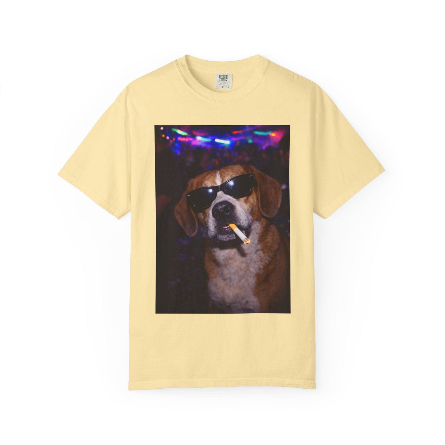 Funny Beagle Shirt, Hilarious Dogs Smoking Night Club T-Shirt, Party Animal Tee Gift, I Got That Dog In Me y2k Tshirt, Rave Attire