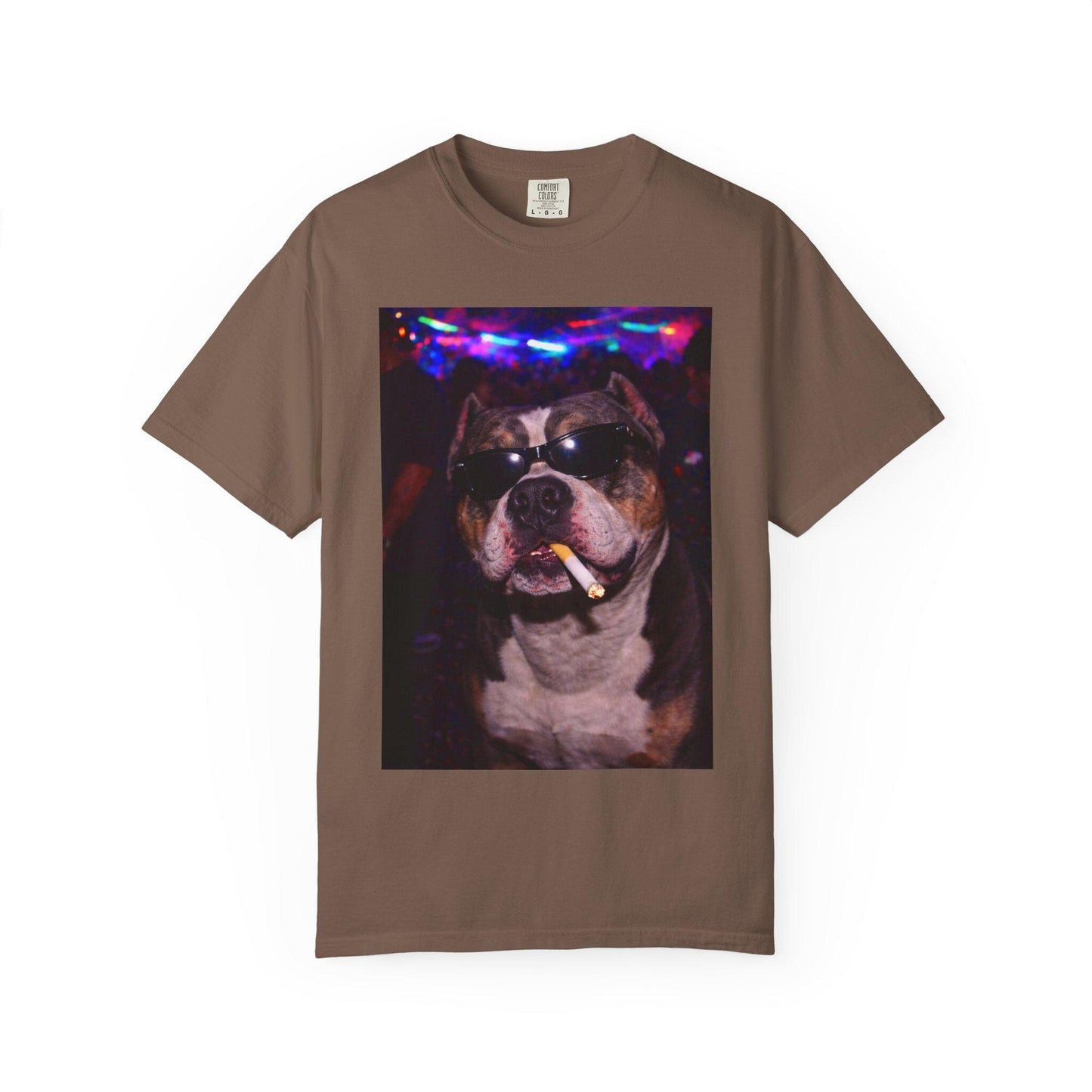 Funny American Bully Shirt, Hilarious Dogs Smoking Night Club T-Shirt, Party Animal Tee Gift, I Got That Dog In Me y2k Rave Tshirt