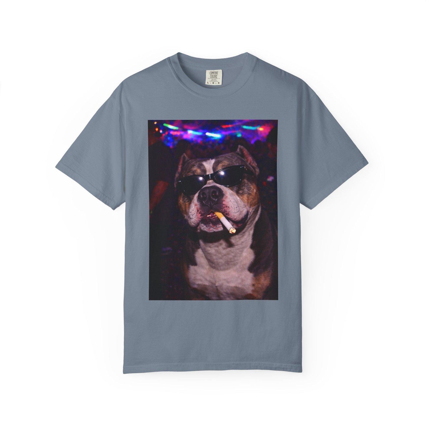 Funny American Bully Shirt, Hilarious Dogs Smoking Night Club T-Shirt, Party Animal Tee Gift, I Got That Dog In Me y2k Rave Tshirt