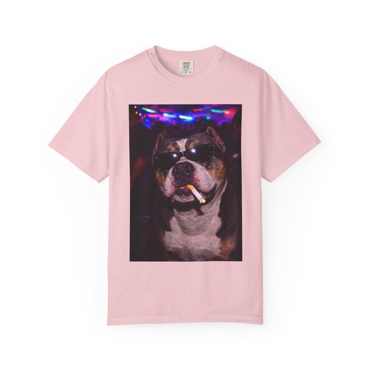 Funny American Bully Shirt, Hilarious Dogs Smoking Night Club T-Shirt, Party Animal Tee Gift, I Got That Dog In Me y2k Rave Tshirt