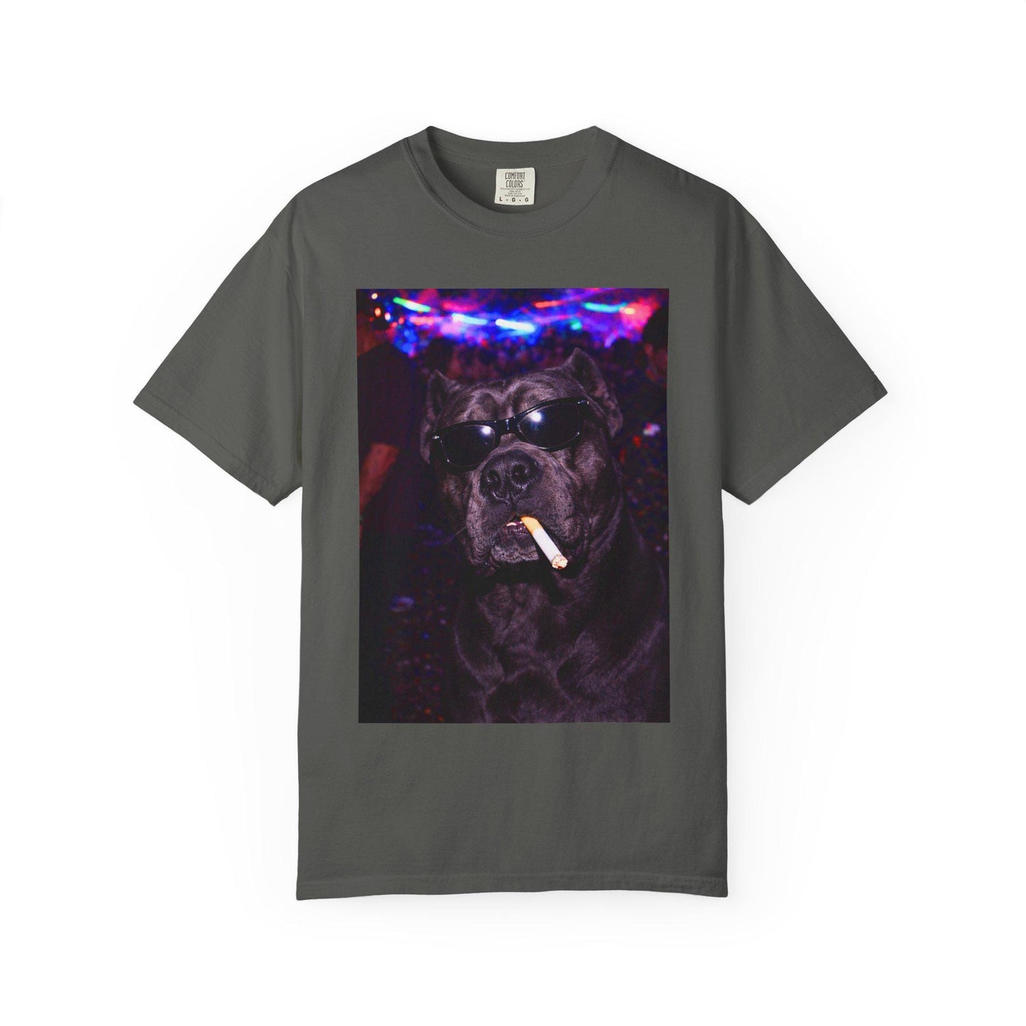 Funny Cane Corso Shirt, Hilarious Dogs Smoking Night Club T-Shirt, Party Animal Tee Gift, I Got That Dog In Me y2k Rave Tshirt