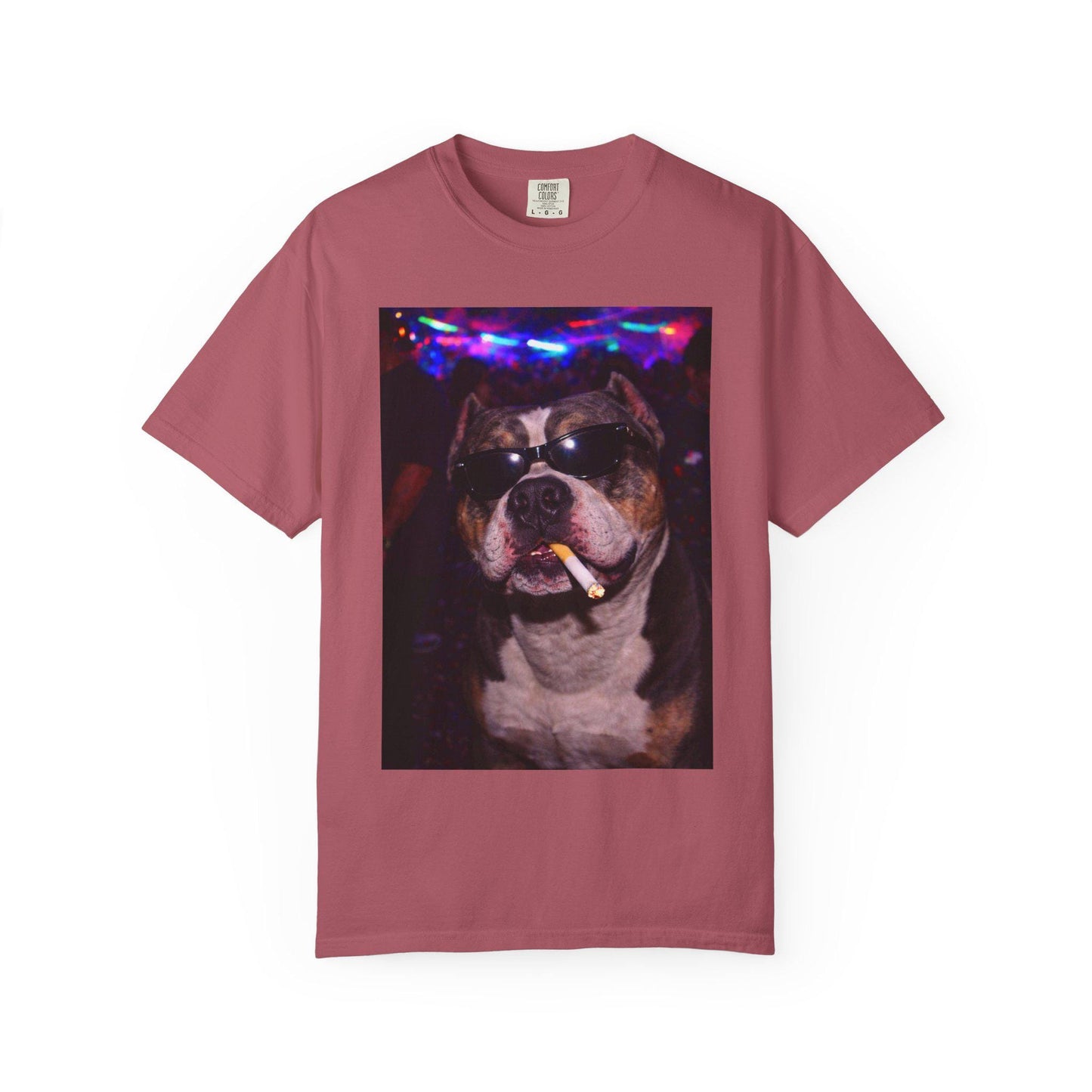 Funny American Bully Shirt, Hilarious Dogs Smoking Night Club T-Shirt, Party Animal Tee Gift, I Got That Dog In Me y2k Rave Tshirt