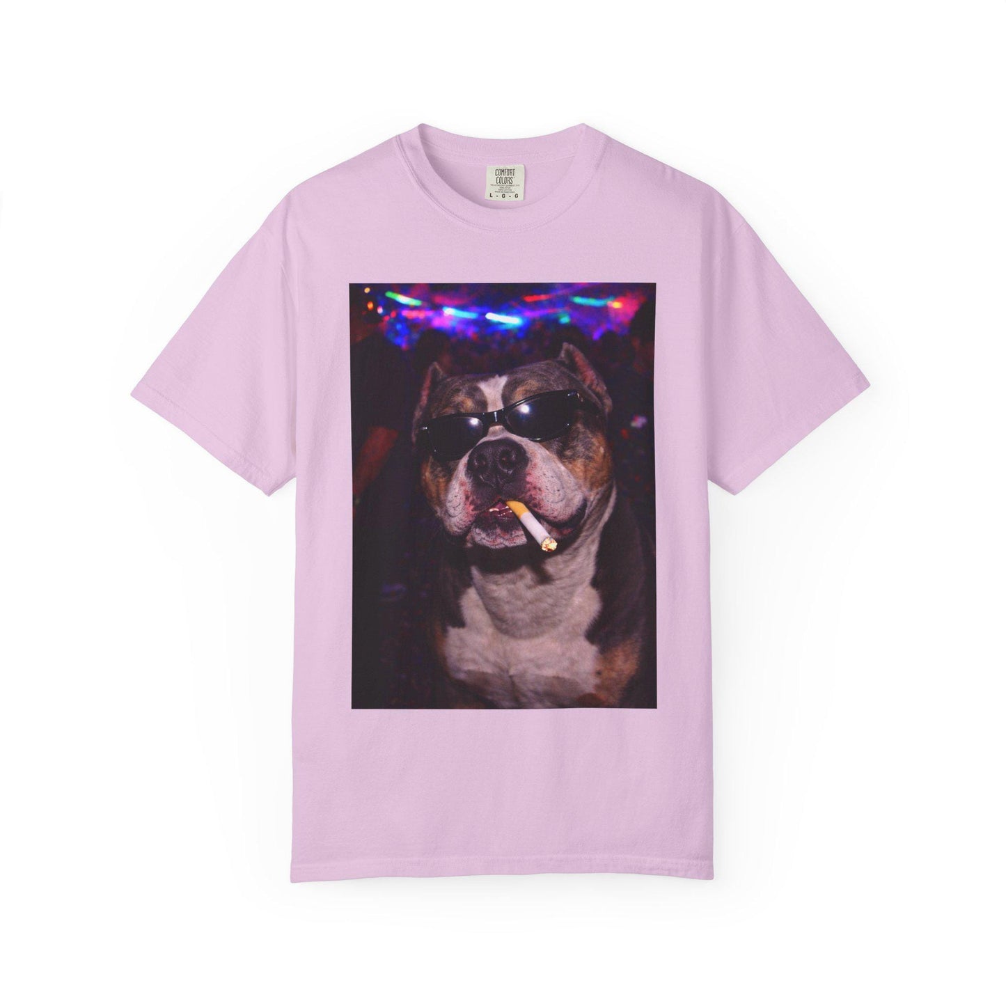 Funny American Bully Shirt, Hilarious Dogs Smoking Night Club T-Shirt, Party Animal Tee Gift, I Got That Dog In Me y2k Rave Tshirt
