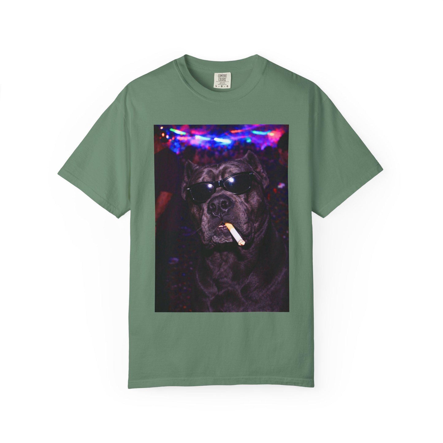 Funny Cane Corso Shirt, Hilarious Dogs Smoking Night Club T-Shirt, Party Animal Tee Gift, I Got That Dog In Me y2k Rave Tshirt