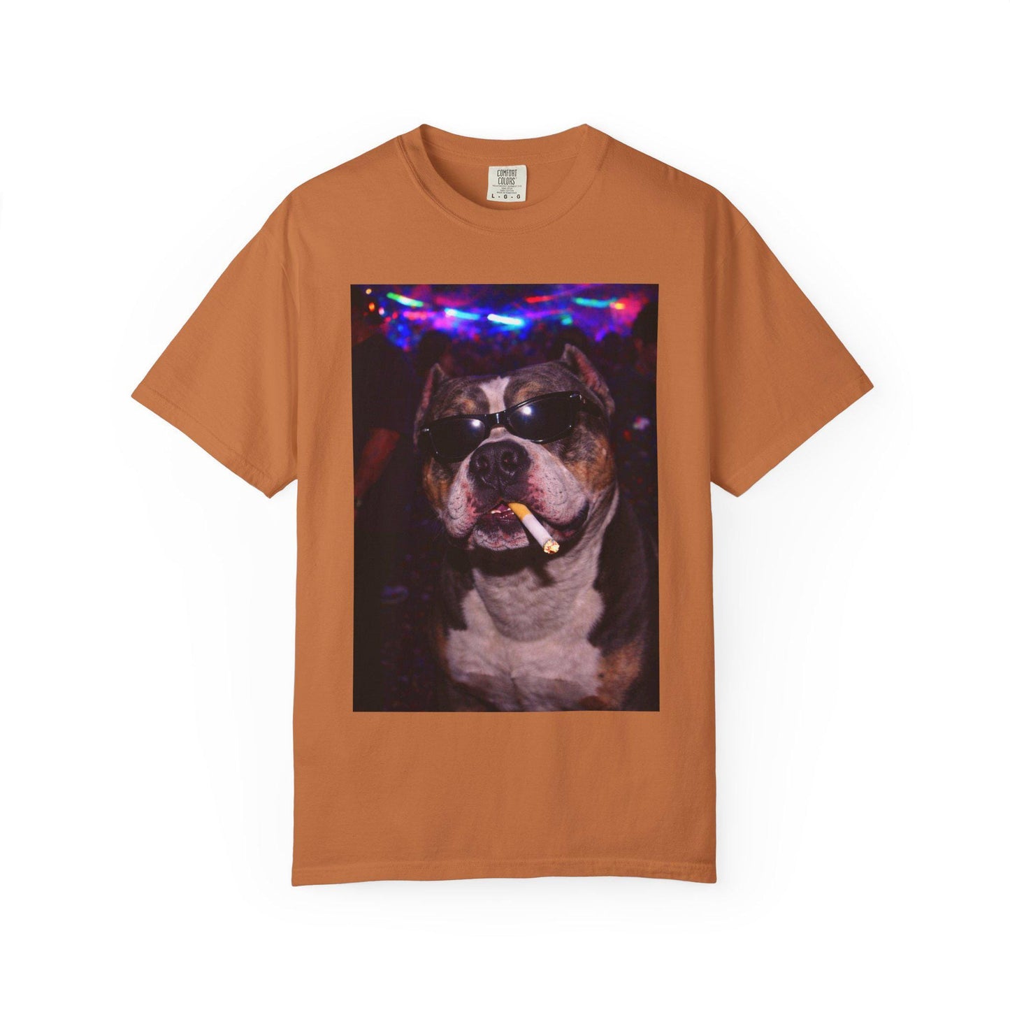 Funny American Bully Shirt, Hilarious Dogs Smoking Night Club T-Shirt, Party Animal Tee Gift, I Got That Dog In Me y2k Rave Tshirt