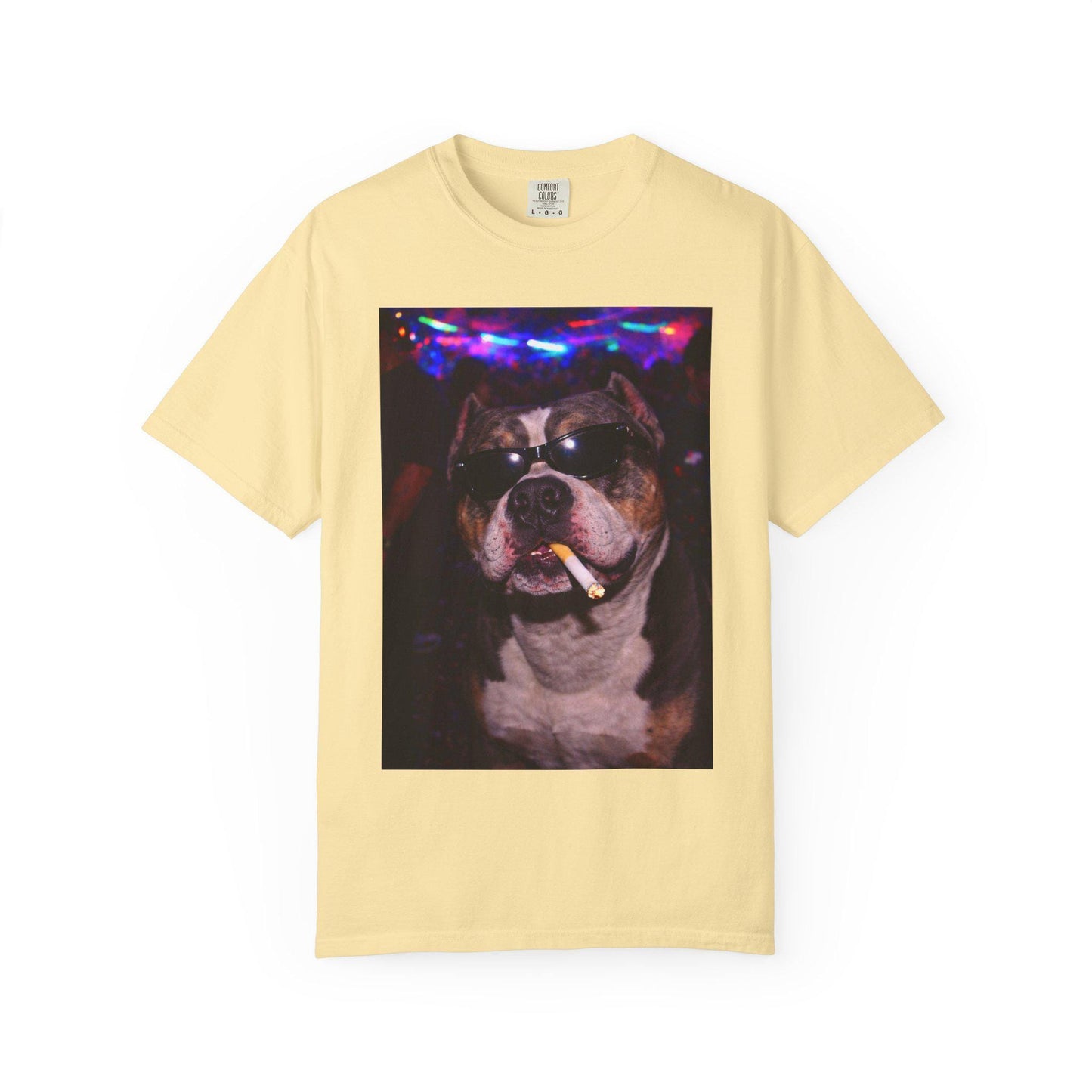 Funny American Bully Shirt, Hilarious Dogs Smoking Night Club T-Shirt, Party Animal Tee Gift, I Got That Dog In Me y2k Rave Tshirt