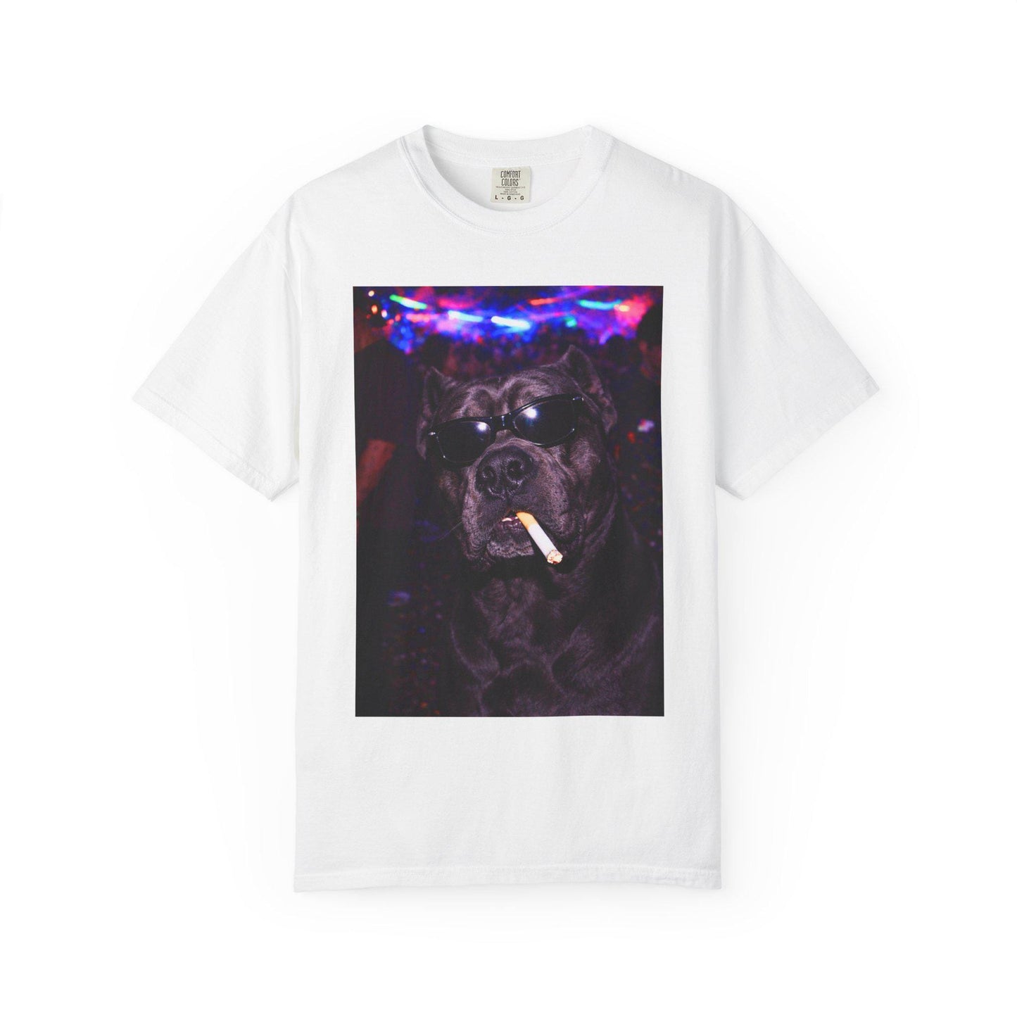 Funny Cane Corso Shirt, Hilarious Dogs Smoking Night Club T-Shirt, Party Animal Tee Gift, I Got That Dog In Me y2k Rave Tshirt