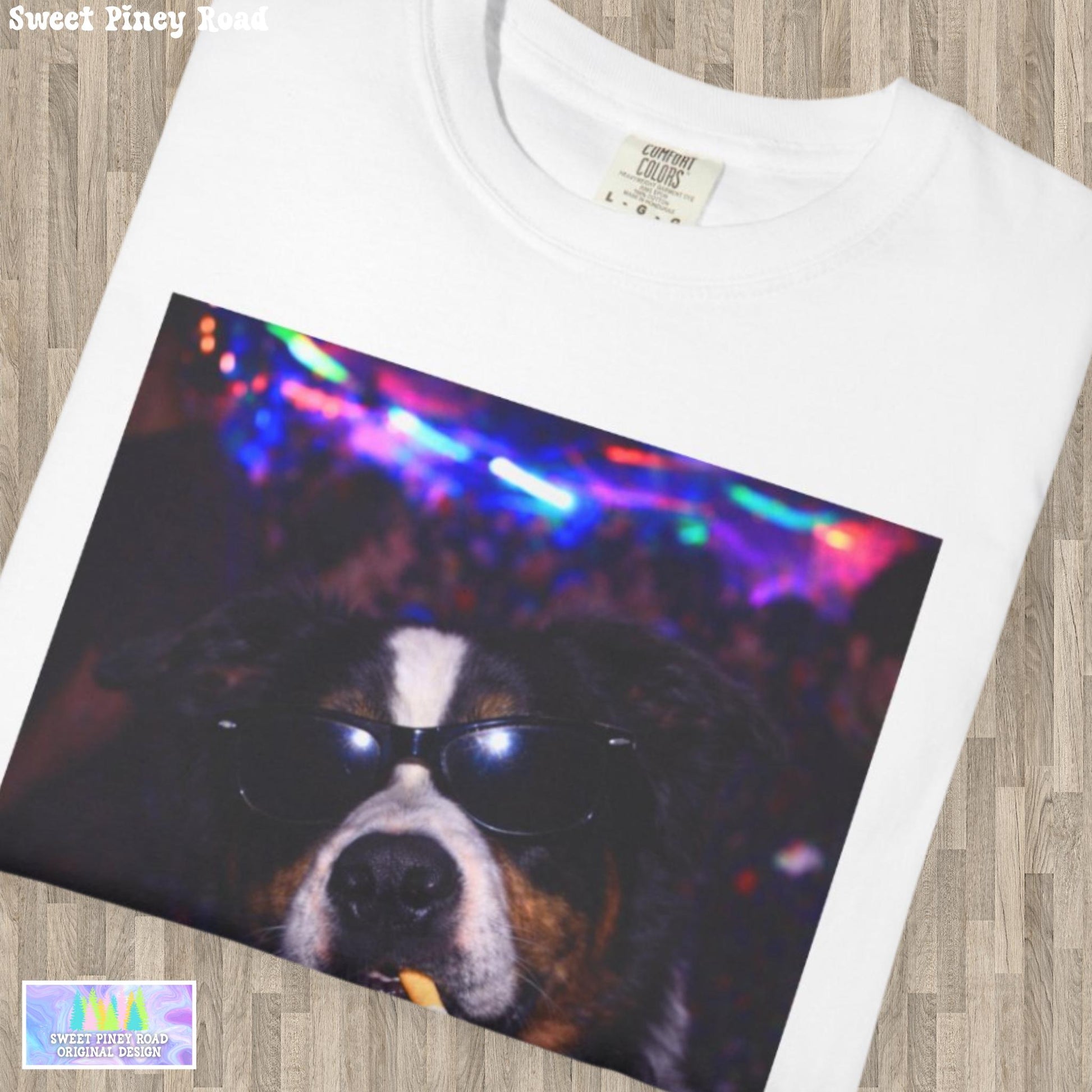 Funny Border Collie Shirt, Hilarious Dogs Smoking Night Club T-Shirt, Party Animal Tee Gift, I Got That Dog In Me y2k Rave Tshirt
