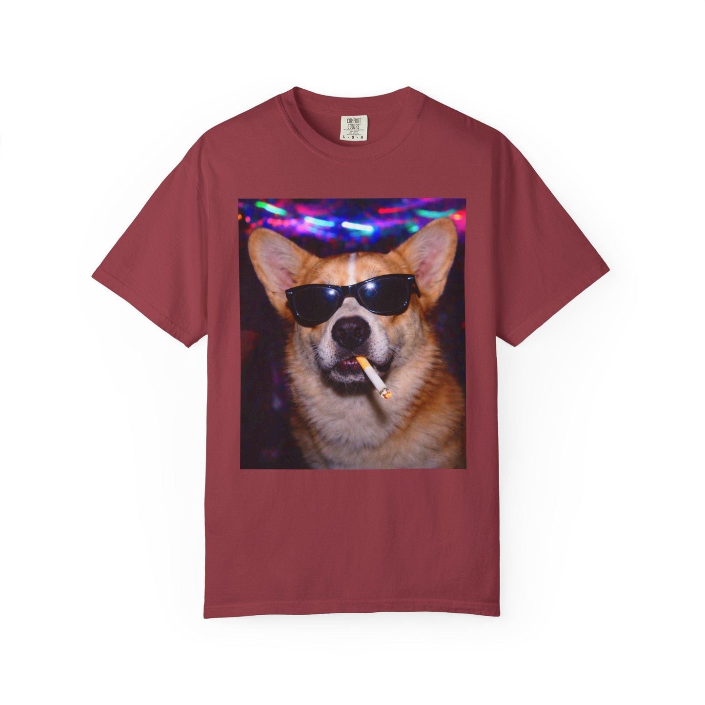 Funny Corgi Shirt, Hilarious Dogs Smoking Night Club T-Shirt, Party Animal Tee Gift, I Got That Dog In Me y2k Rave Themed Tshirt