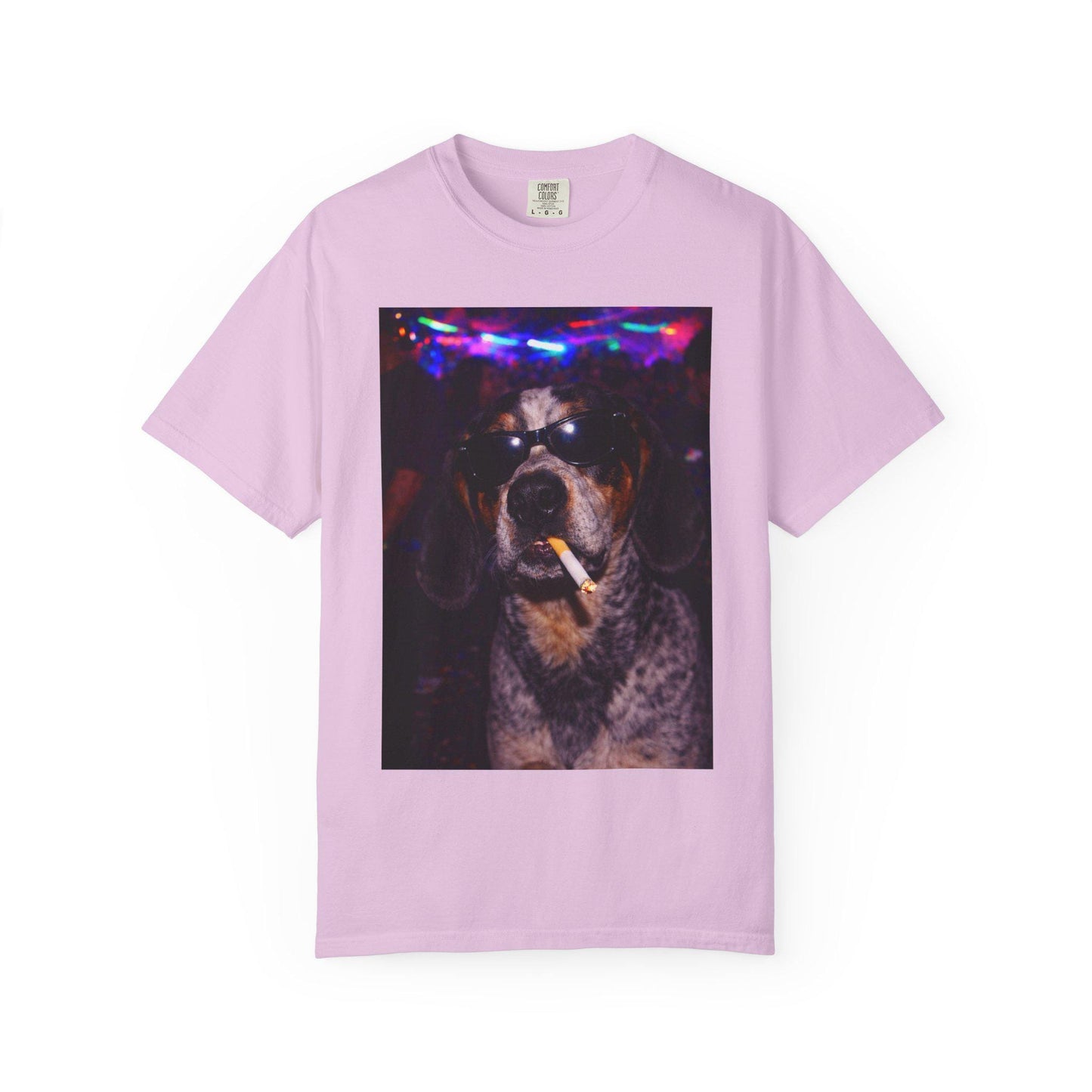 Funny Coonhound Shirt, Hilarious Blue Tick Dogs Smoking Night Club T-Shirt, Party Animal Tee Gift, I Got That Dog In Me y2k Rave Tshirt