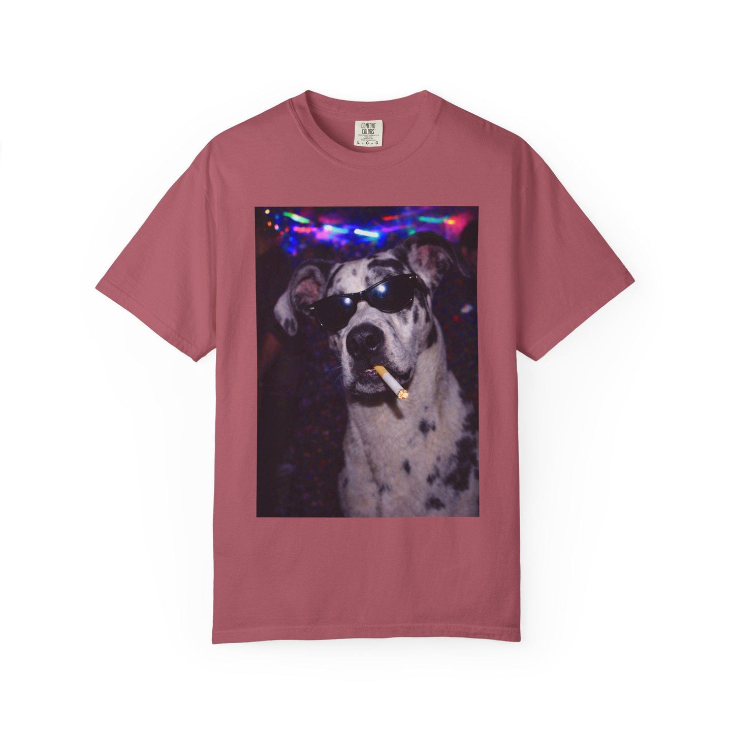Funny Great Dane Shirt, Hilarious Dogs Smoking Night Club T-Shirt, Party Animal Tee Gift, I Got That Dog In Me y2k Rave Themed Tshirt