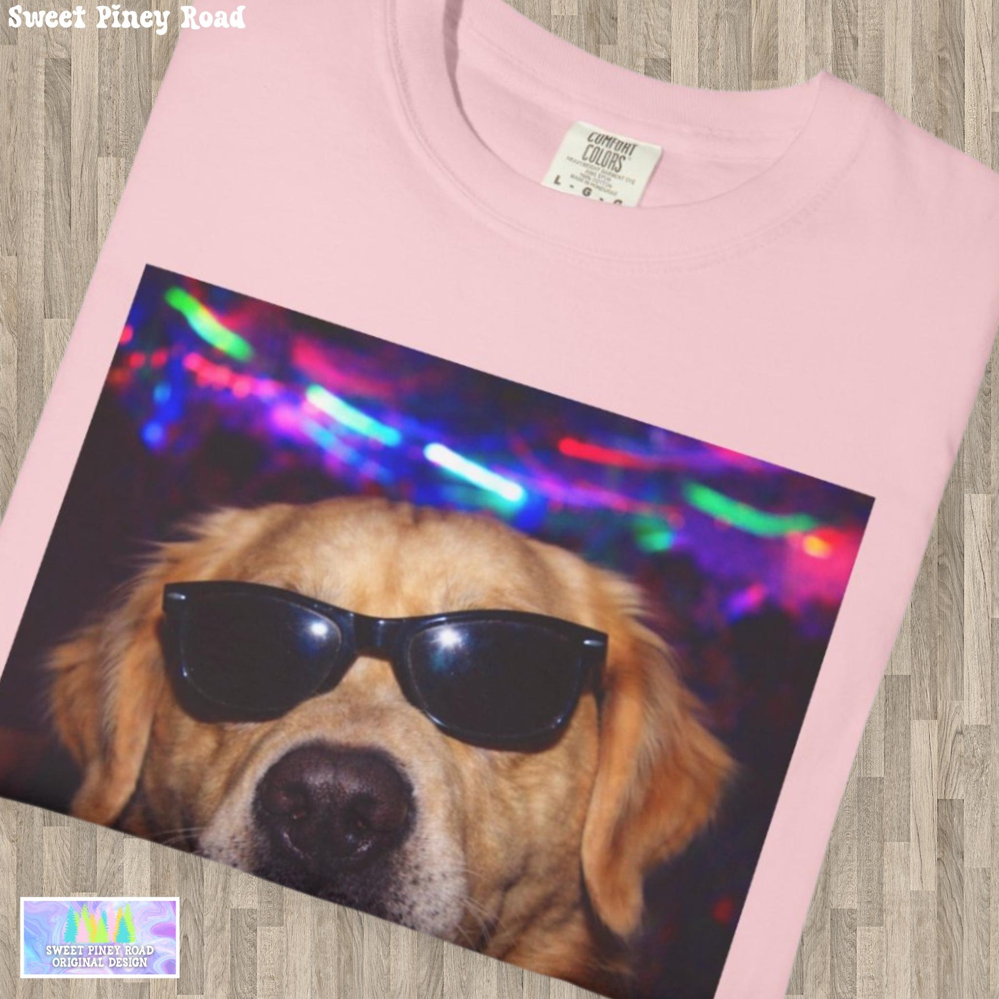 Funny Golden Retriever Shirt, Hilarious Dogs Smoking Night Club T-Shirt, Party Animal Tee Gift, I Got That Dog In Me y2k Rave Themed Tshirt