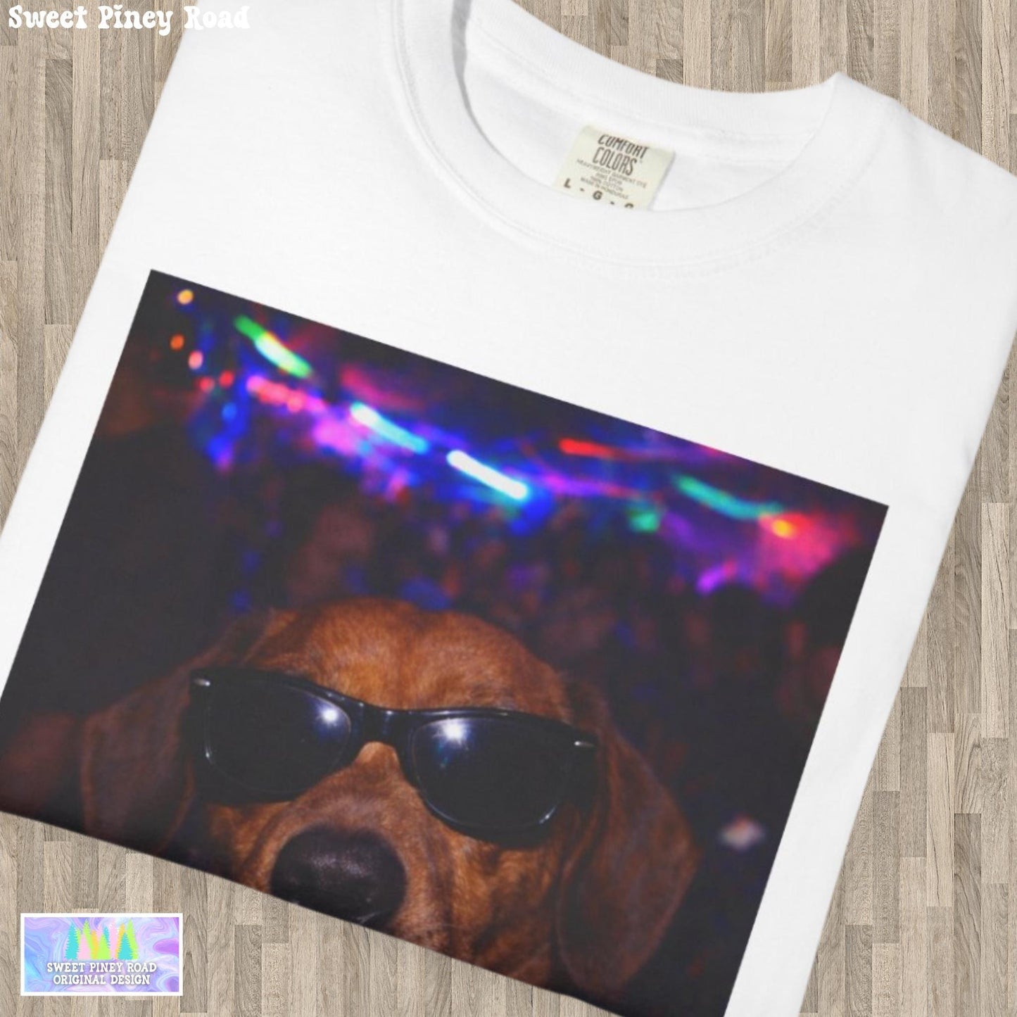 Funny Dachshund Shirt, Hilarious Dogs Smoking Night Club T-Shirt, Party Animal Tee Gift, I Got That Dog In Me y2k Rave Themed Tshirt