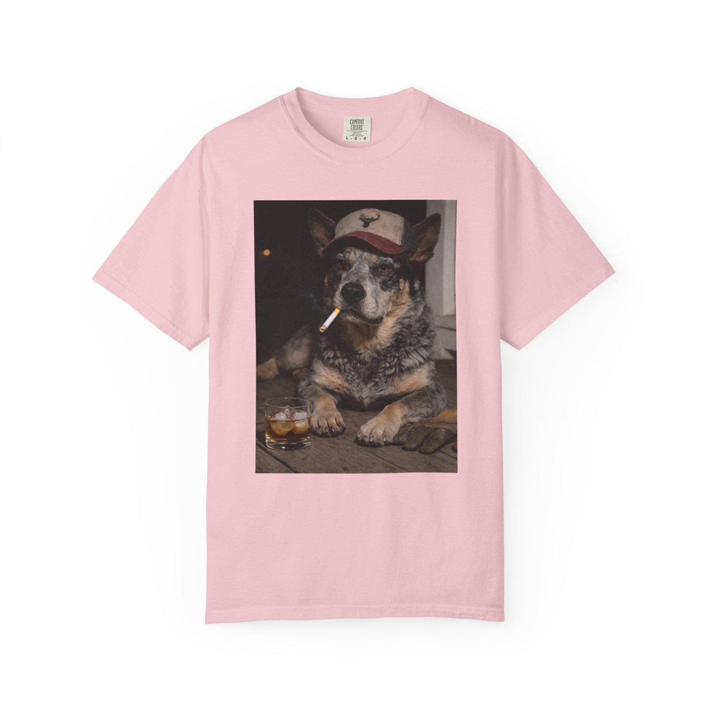 Funny Blue Heeler Shirt, Australian Cattle Dog T-Shirt, Blue Collar Man Gag Gift Tee, Hilarious Meme Humor Comfort Colors® Tshirt