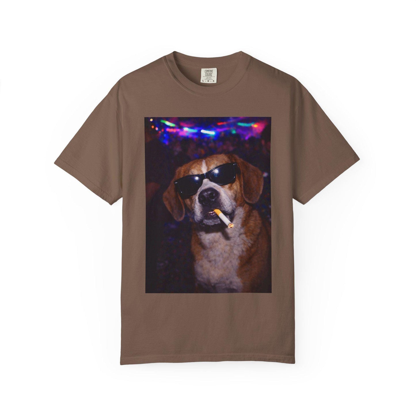 Funny Beagle Shirt, Hilarious Dogs Smoking Night Club T-Shirt, Party Animal Tee Gift, I Got That Dog In Me y2k Tshirt, Rave Attire