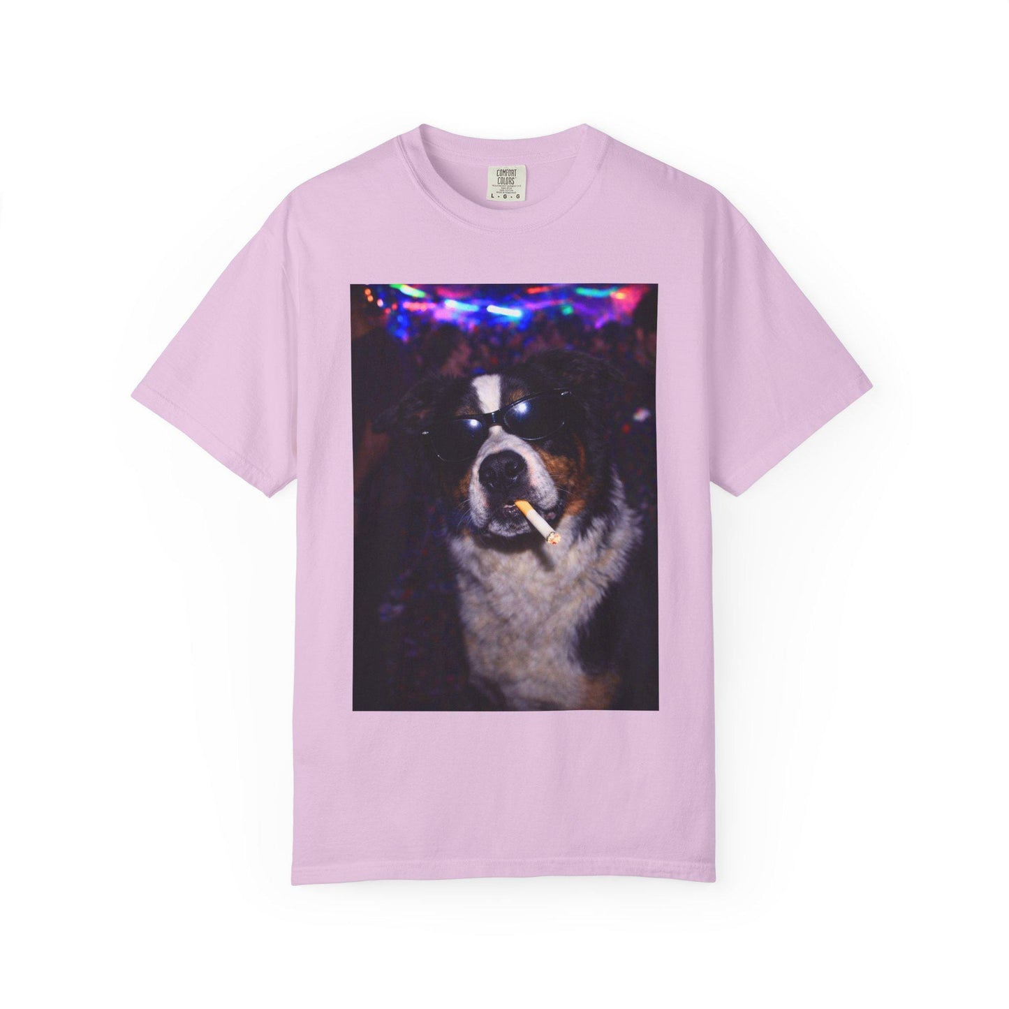 Funny Border Collie Shirt, Hilarious Dogs Smoking Night Club T-Shirt, Party Animal Tee Gift, I Got That Dog In Me y2k Rave Tshirt