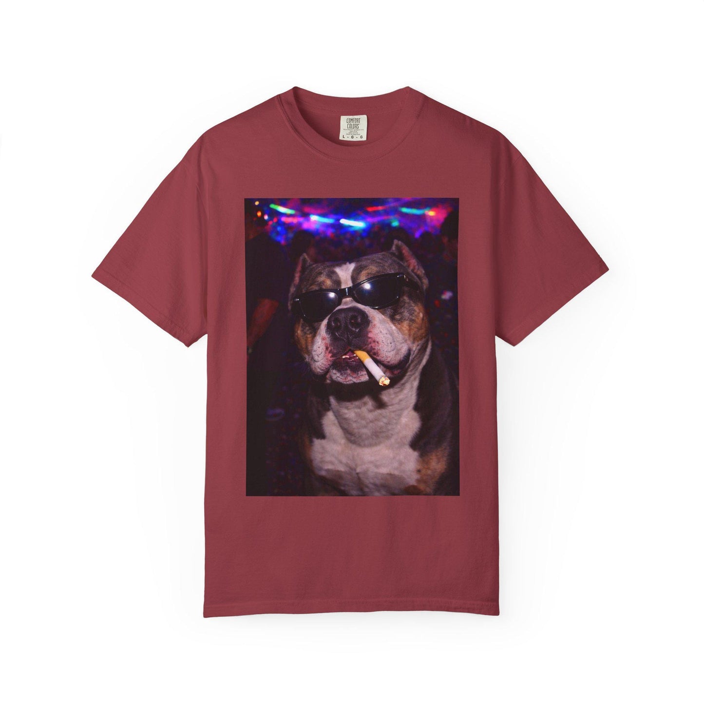 Funny American Bully Shirt, Hilarious Dogs Smoking Night Club T-Shirt, Party Animal Tee Gift, I Got That Dog In Me y2k Rave Tshirt
