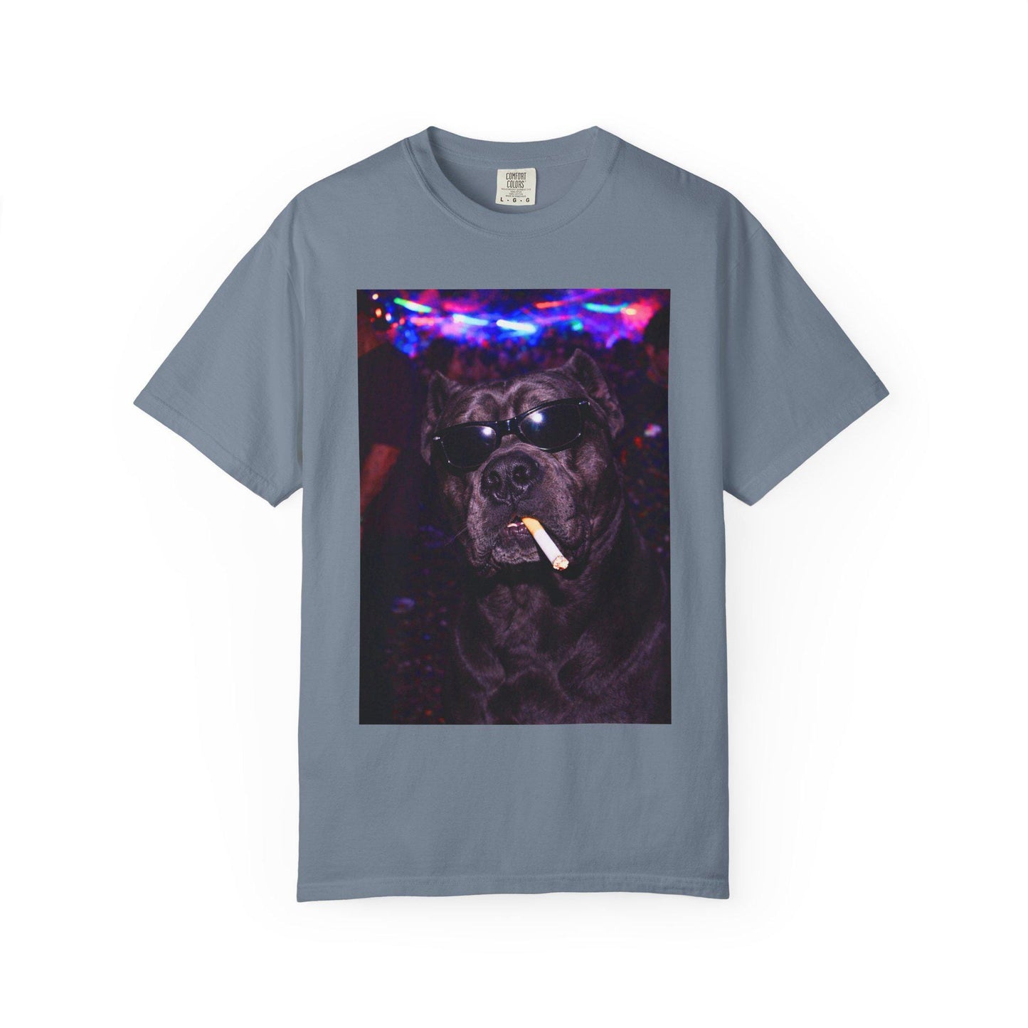 Funny Cane Corso Shirt, Hilarious Dogs Smoking Night Club T-Shirt, Party Animal Tee Gift, I Got That Dog In Me y2k Rave Tshirt