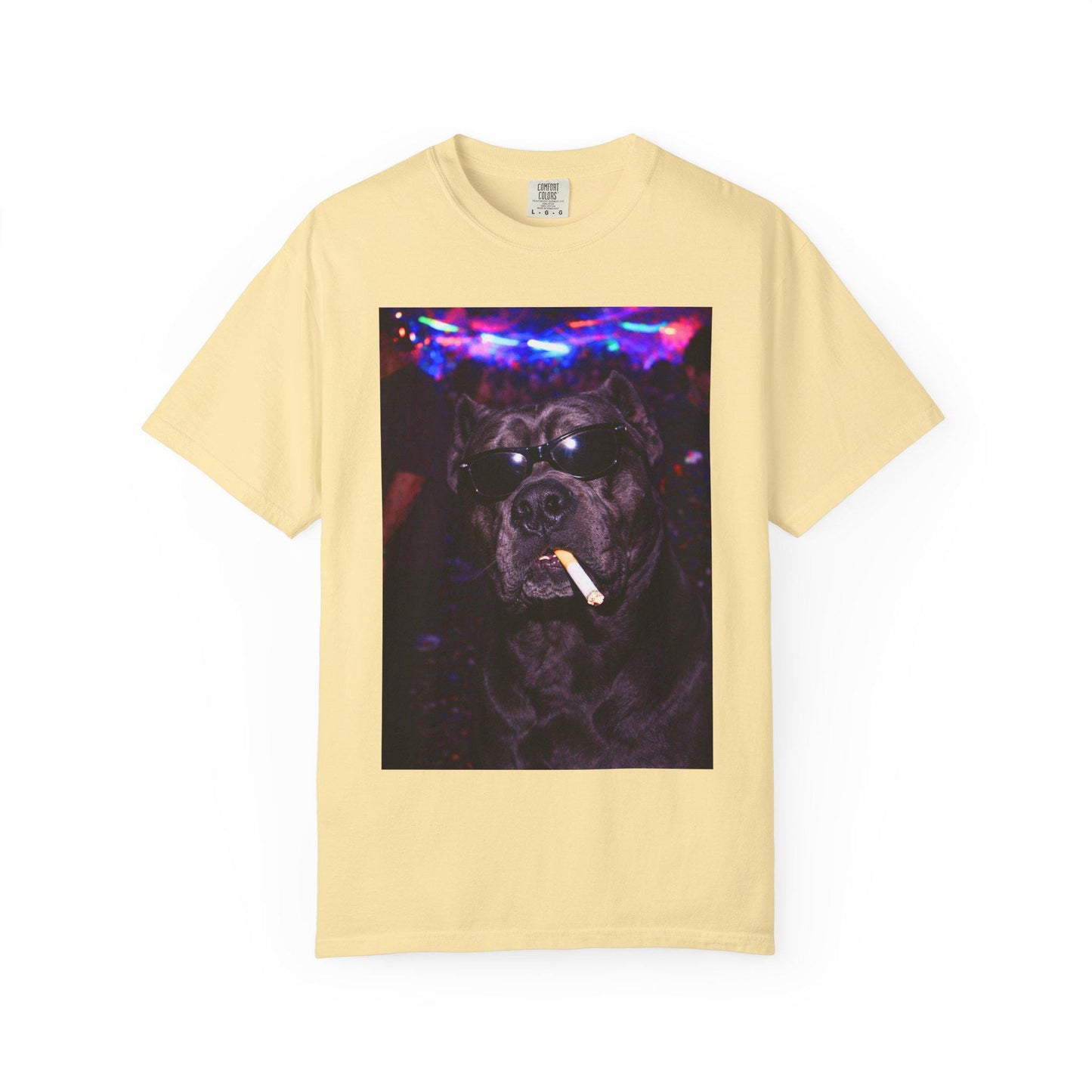Funny Cane Corso Shirt, Hilarious Dogs Smoking Night Club T-Shirt, Party Animal Tee Gift, I Got That Dog In Me y2k Rave Tshirt