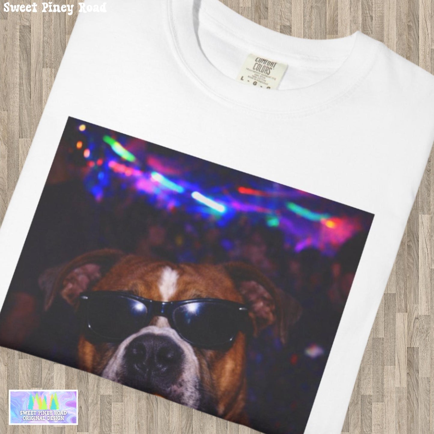 Funny Boxer Shirt, Hilarious Dogs Smoking Night Club T-Shirt, Party Animal Tee Gift, I Got That Dog In Me y2k Rave Themed Tshirt