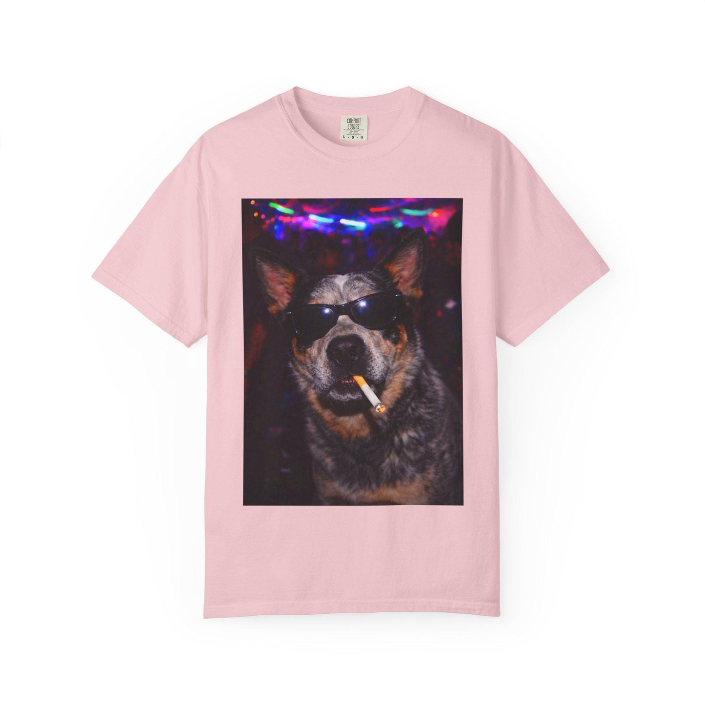 Funny Australian Cattle Dog Shirt, Blue Heeler Dogs Smoking Night Club T-Shirt, Party Animal Tee Gift, I Got That Dog In Me y2k Rave Tshirt