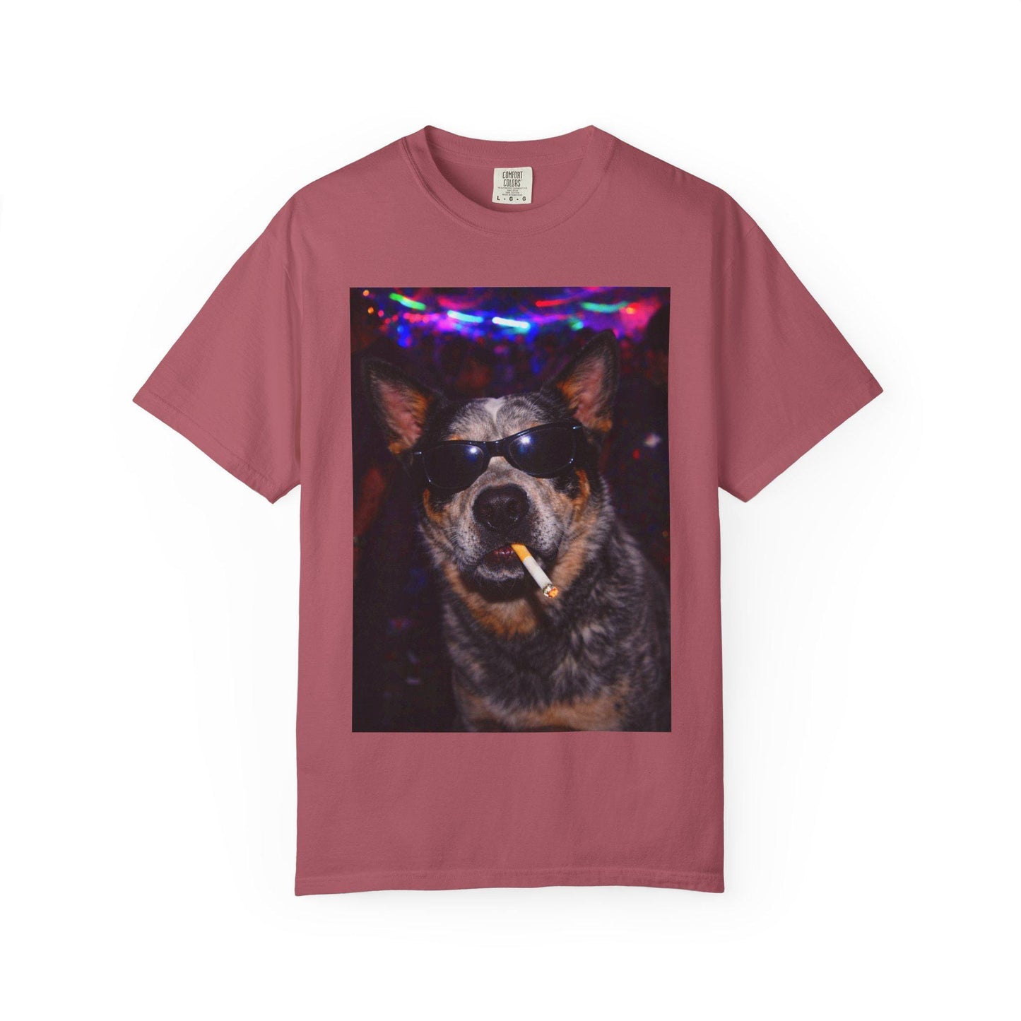 Funny Australian Cattle Dog Shirt, Blue Heeler Dogs Smoking Night Club T-Shirt, Party Animal Tee Gift, I Got That Dog In Me y2k Rave Tshirt