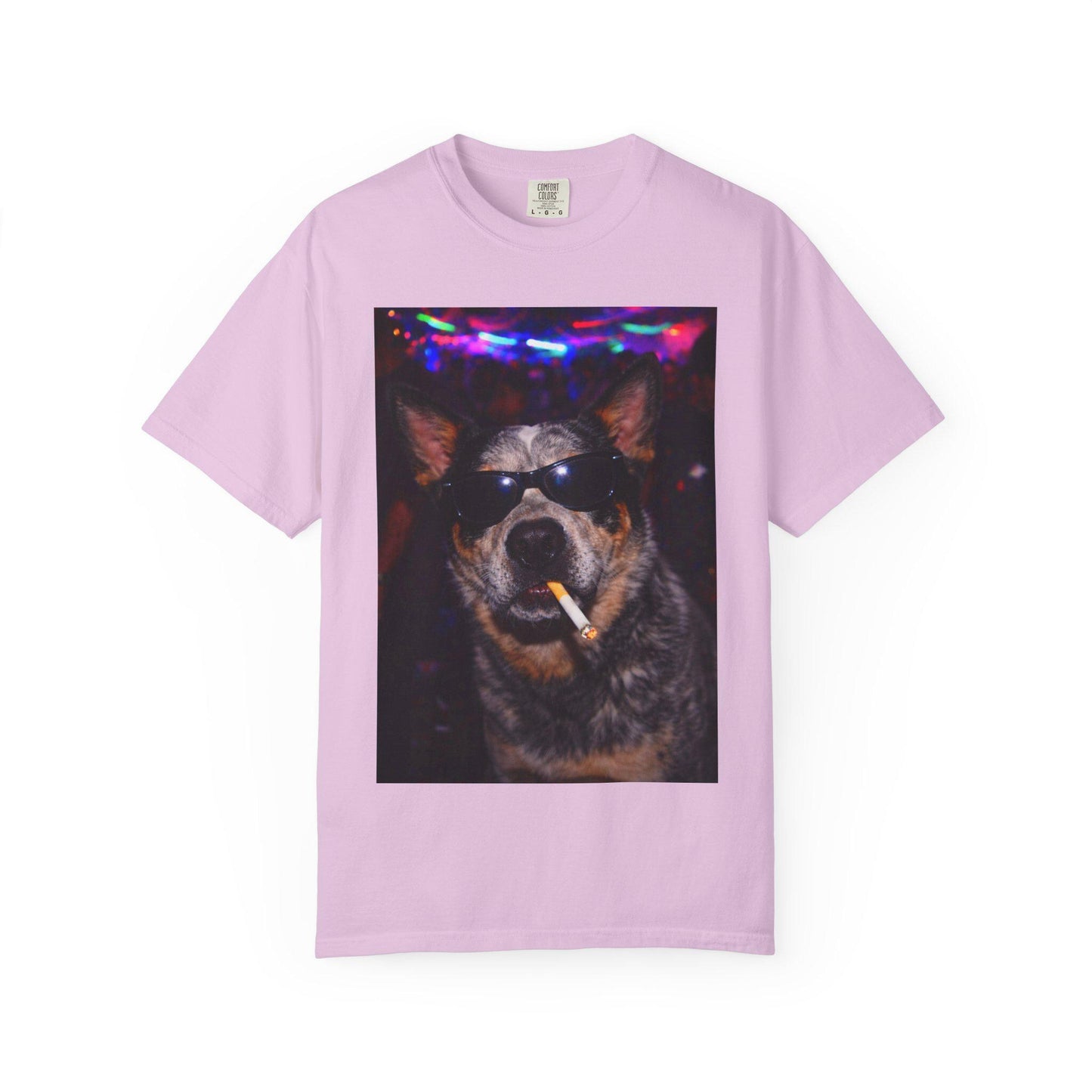 Funny Australian Cattle Dog Shirt, Blue Heeler Dogs Smoking Night Club T-Shirt, Party Animal Tee Gift, I Got That Dog In Me y2k Rave Tshirt