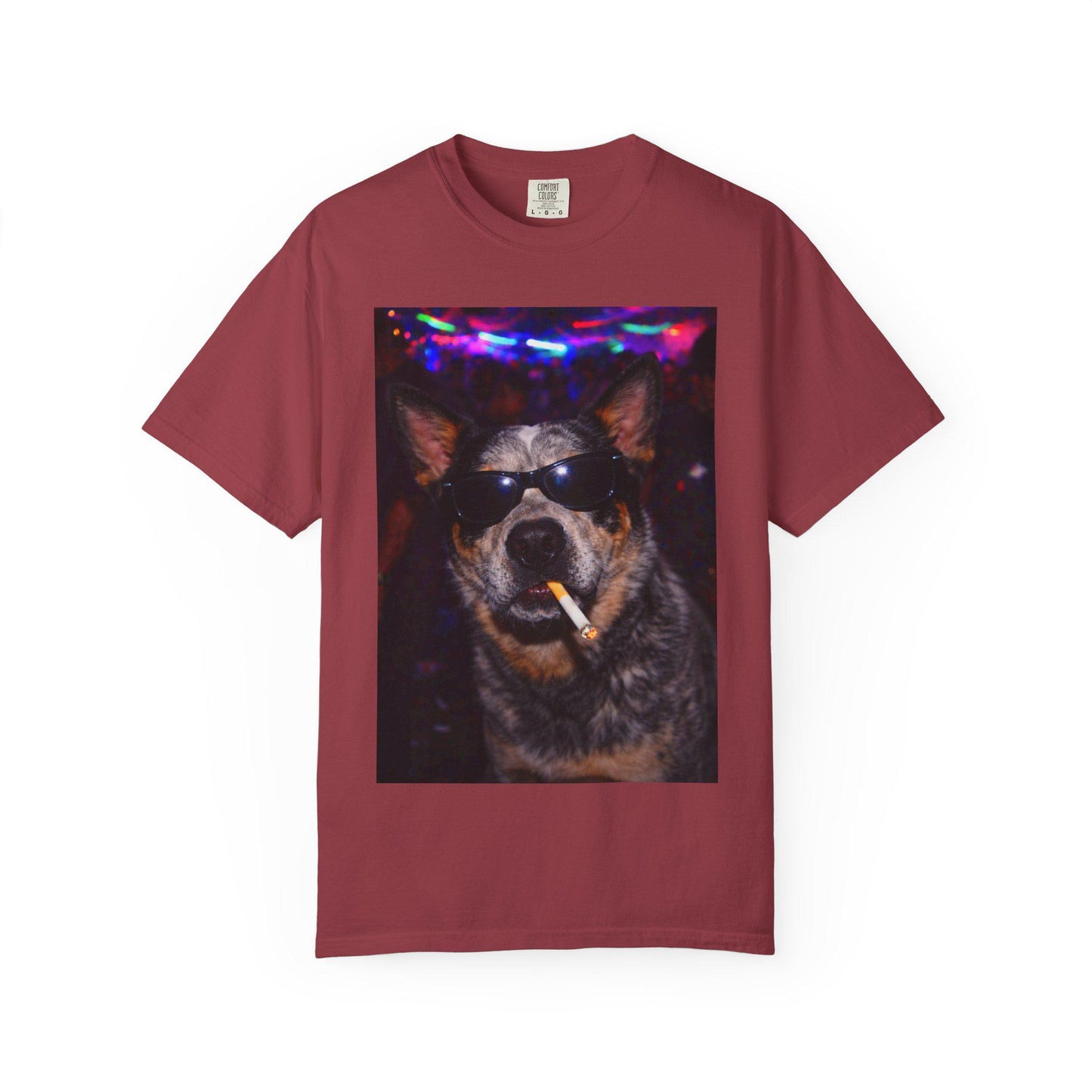 Funny Australian Cattle Dog Shirt, Blue Heeler Dogs Smoking Night Club T-Shirt, Party Animal Tee Gift, I Got That Dog In Me y2k Rave Tshirt