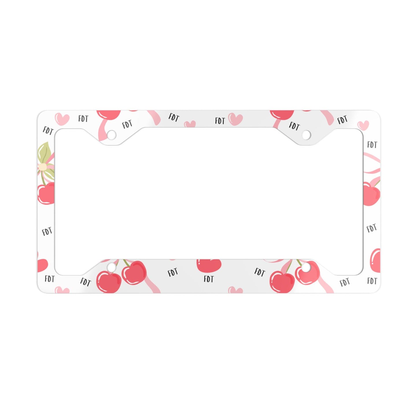FDT Cherries License Plate Frame, Trump Is A Pedo Car Accessory, Anti-MAGA Liberal Vehicle Accessories, Protest Fascism, Release The Files