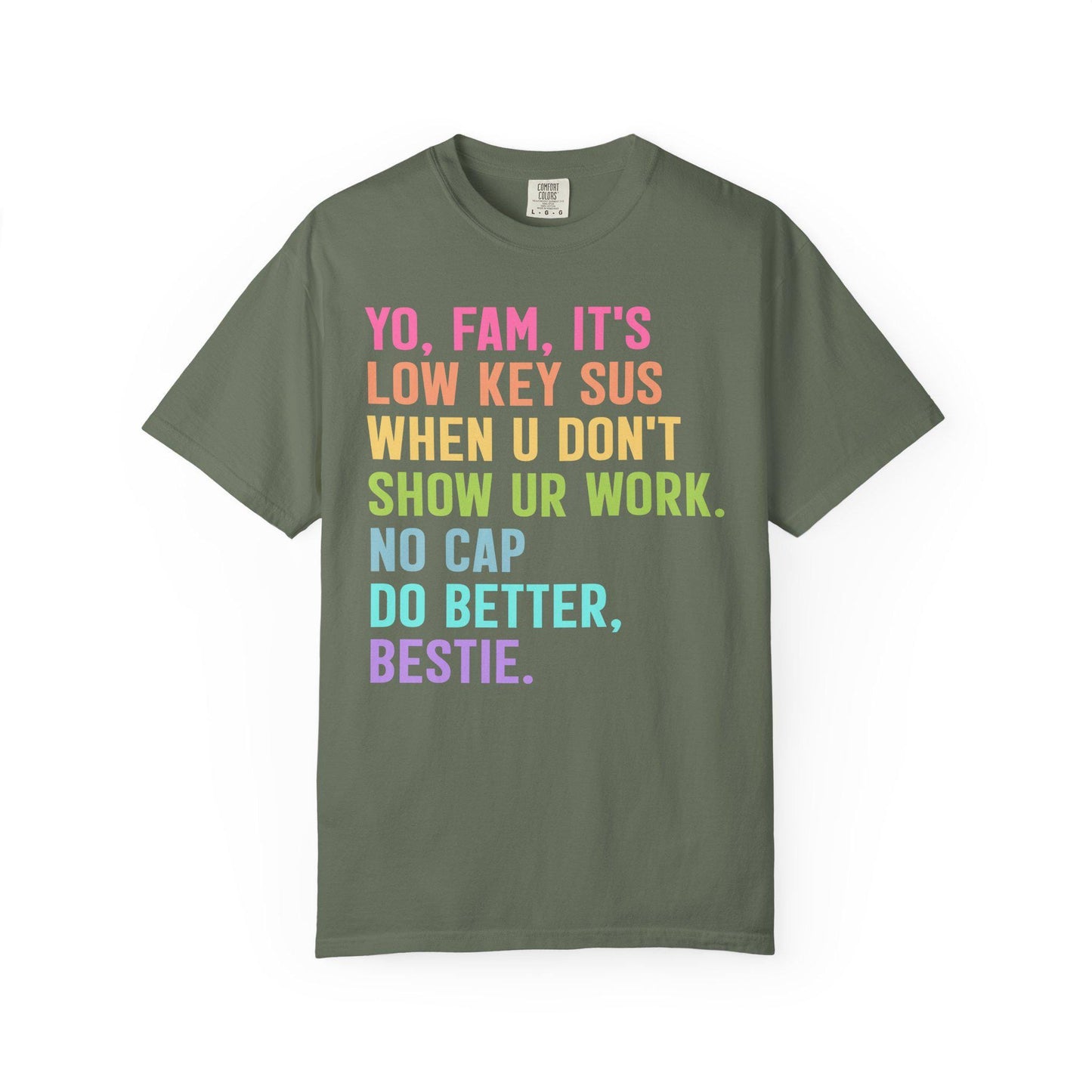 Comfort Colors® Teacher Shirt for Back to School Gen Z Alpha Sayings Humor