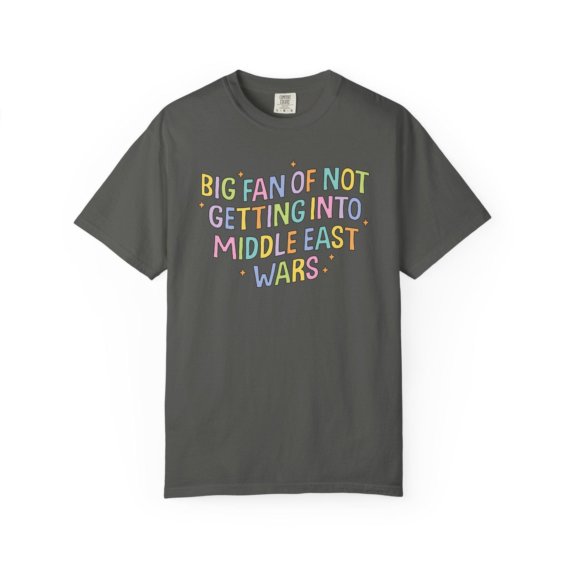 Comfort Colors® Anti-War Peace Shirt for Protest Rally, Anti-Trump FDT Merch
