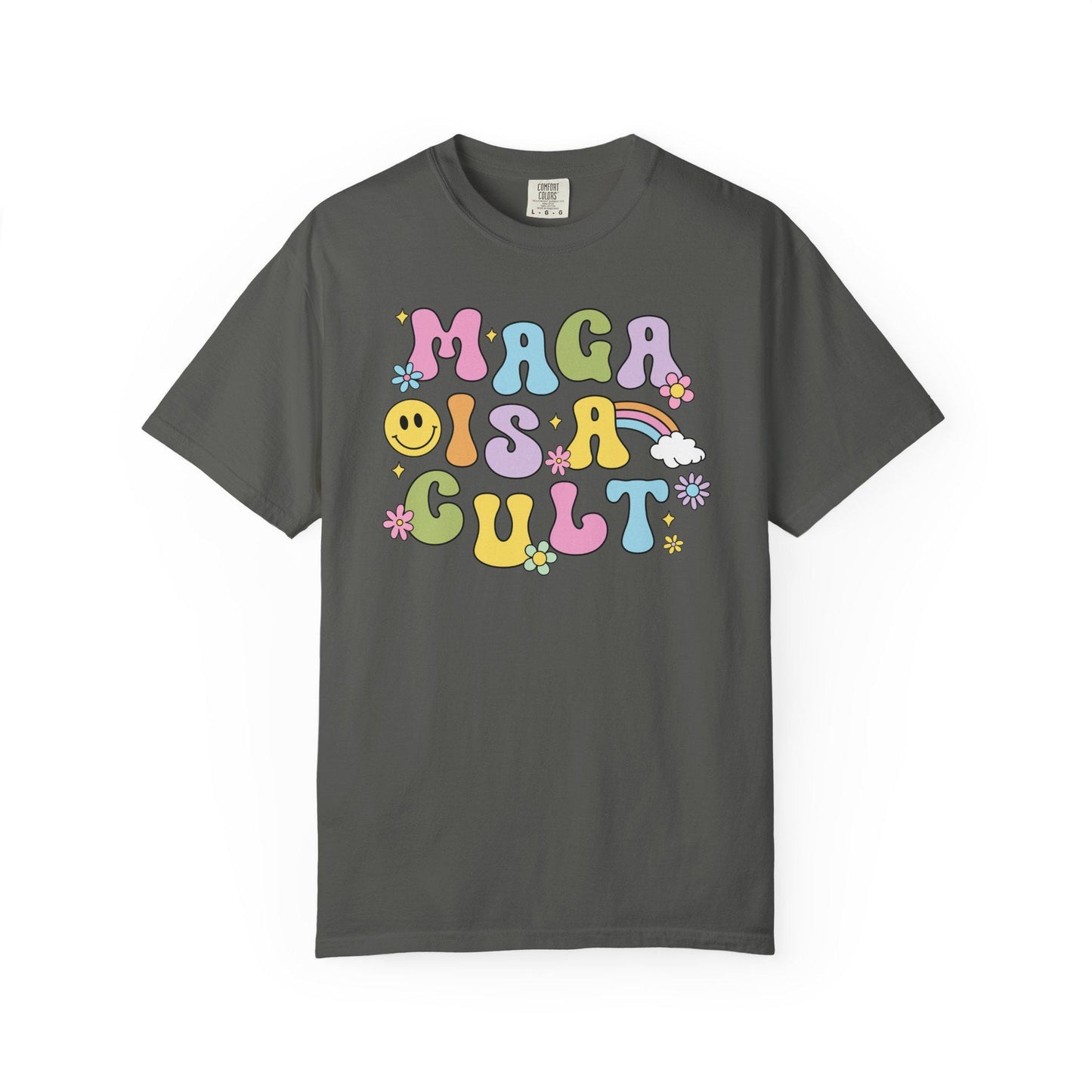 Comfort Colors® MAGA Is A Cult Shirt for Protest Rally, Anti-Trump FDT Merch