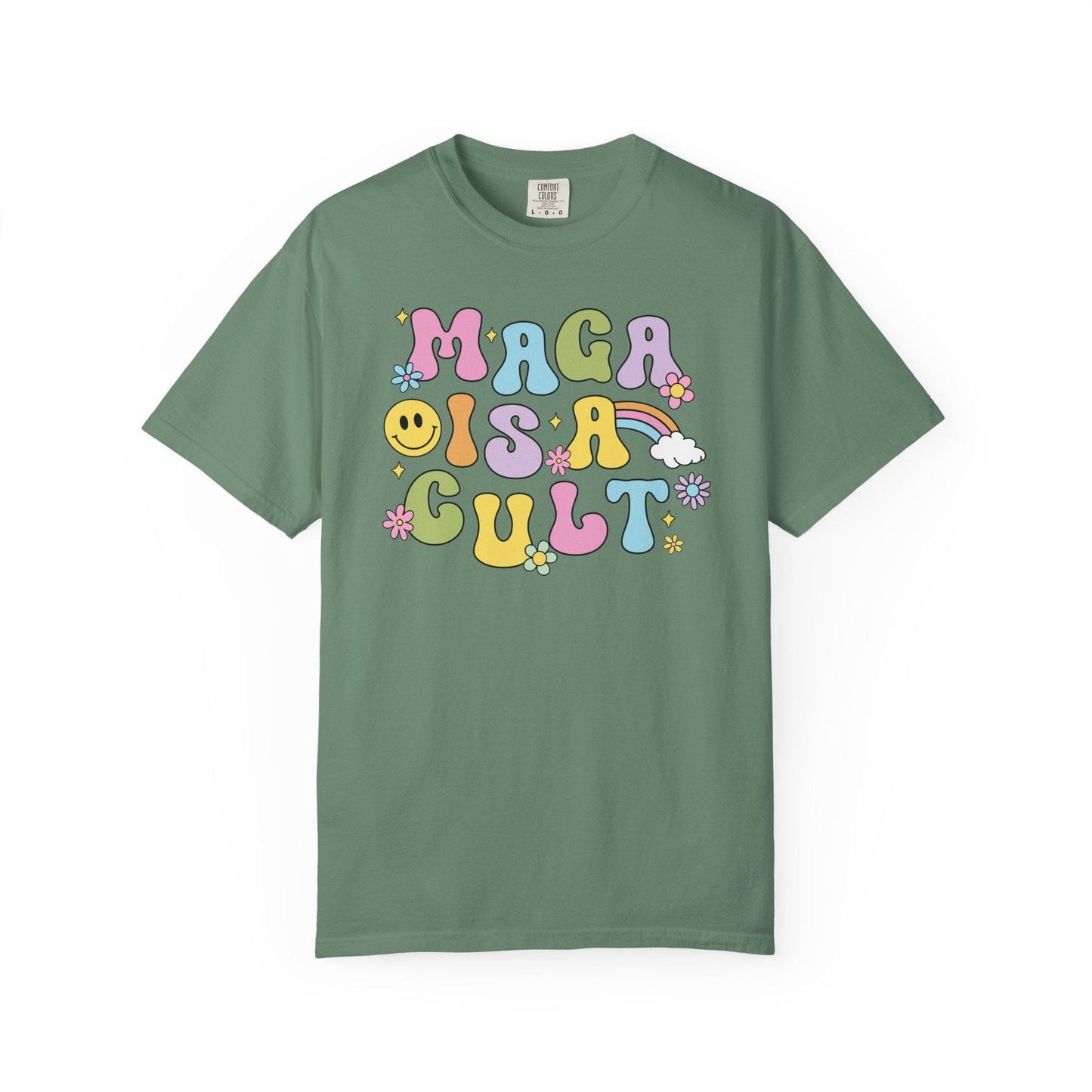 Comfort Colors® MAGA Is A Cult Shirt for Protest Rally, Anti-Trump FDT Merch