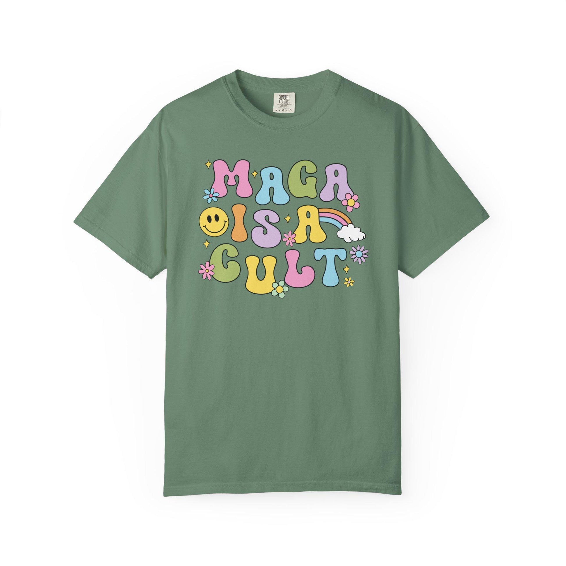 Comfort Colors® MAGA Is A Cult Shirt for Protest Rally, Anti-Trump FDT Merch