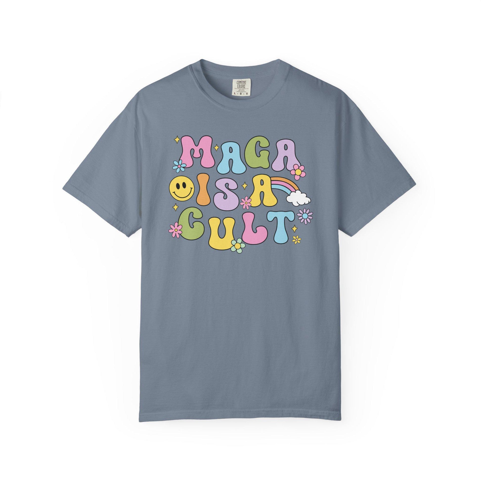 Comfort Colors® MAGA Is A Cult Shirt for Protest Rally, Anti-Trump FDT Merch