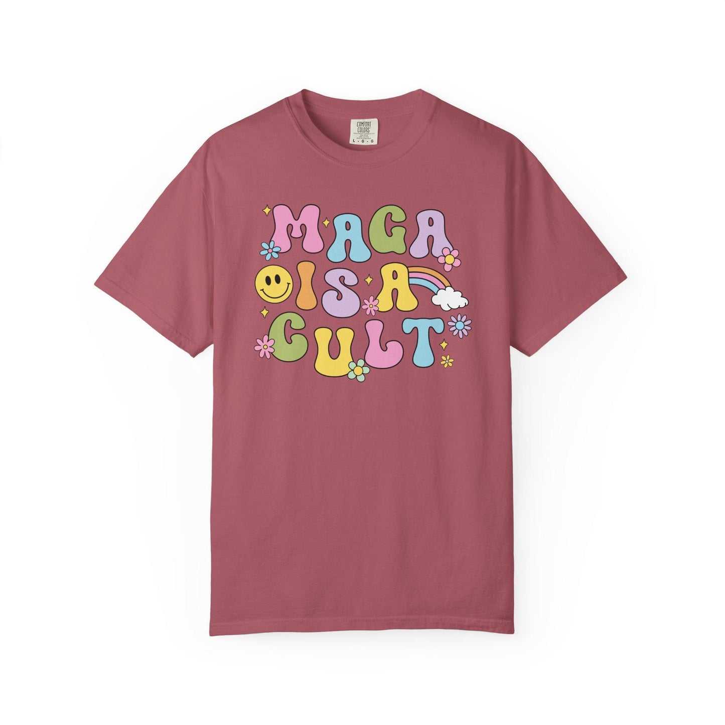 Comfort Colors® MAGA Is A Cult Shirt for Protest Rally, Anti-Trump FDT Merch