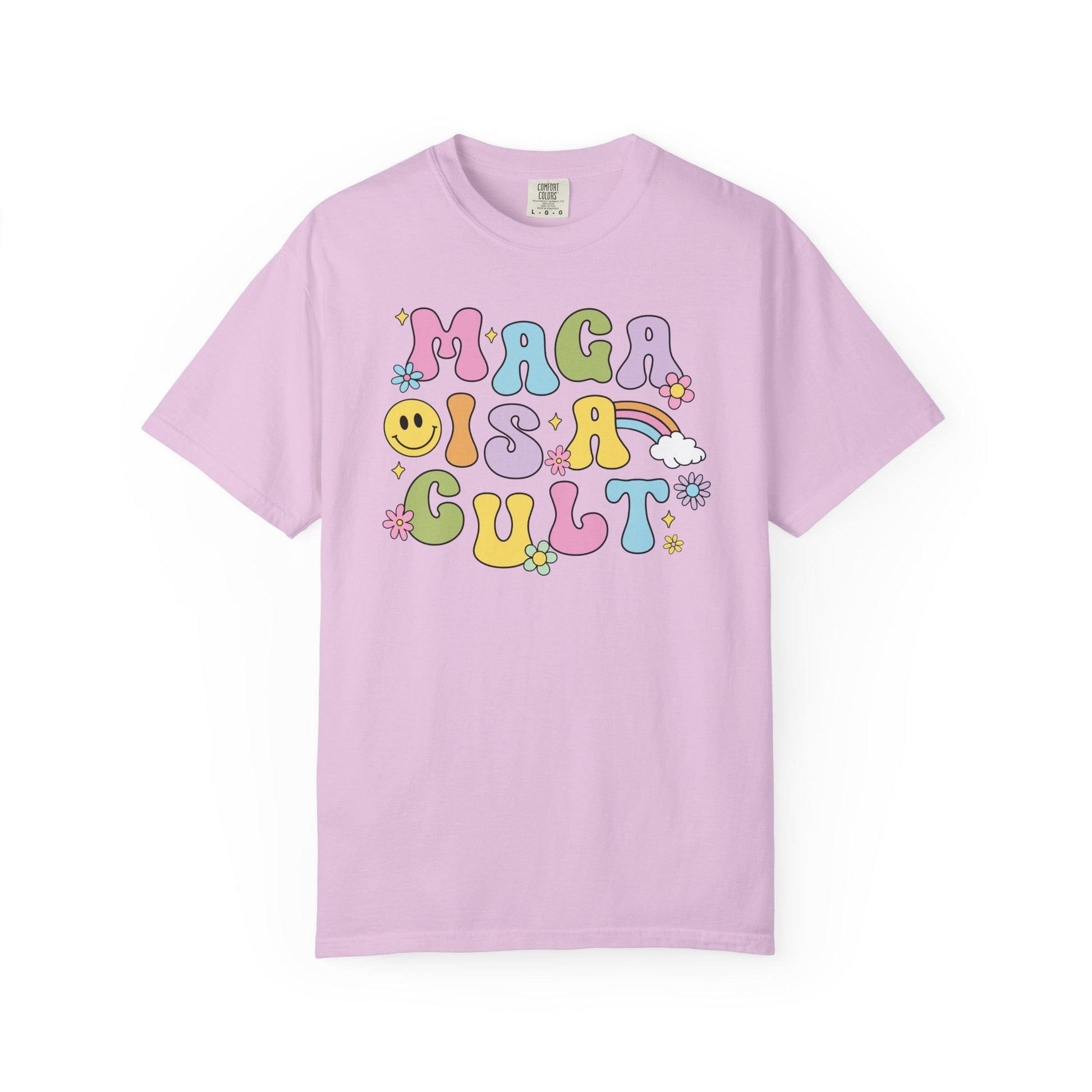 Comfort Colors® MAGA Is A Cult Shirt for Protest Rally, Anti-Trump FDT Merch