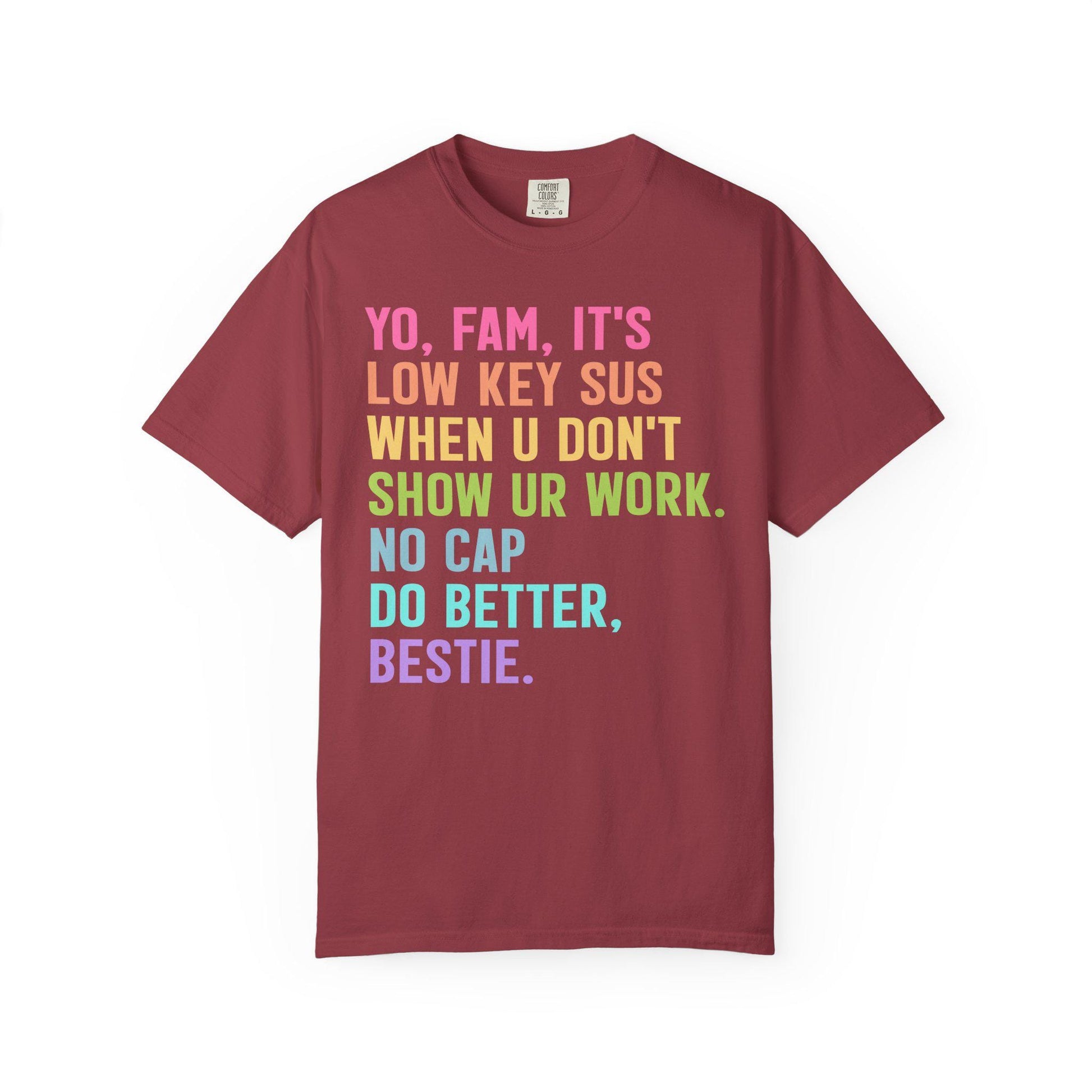 Comfort Colors® Teacher Shirt for Back to School Gen Z Alpha Sayings Humor