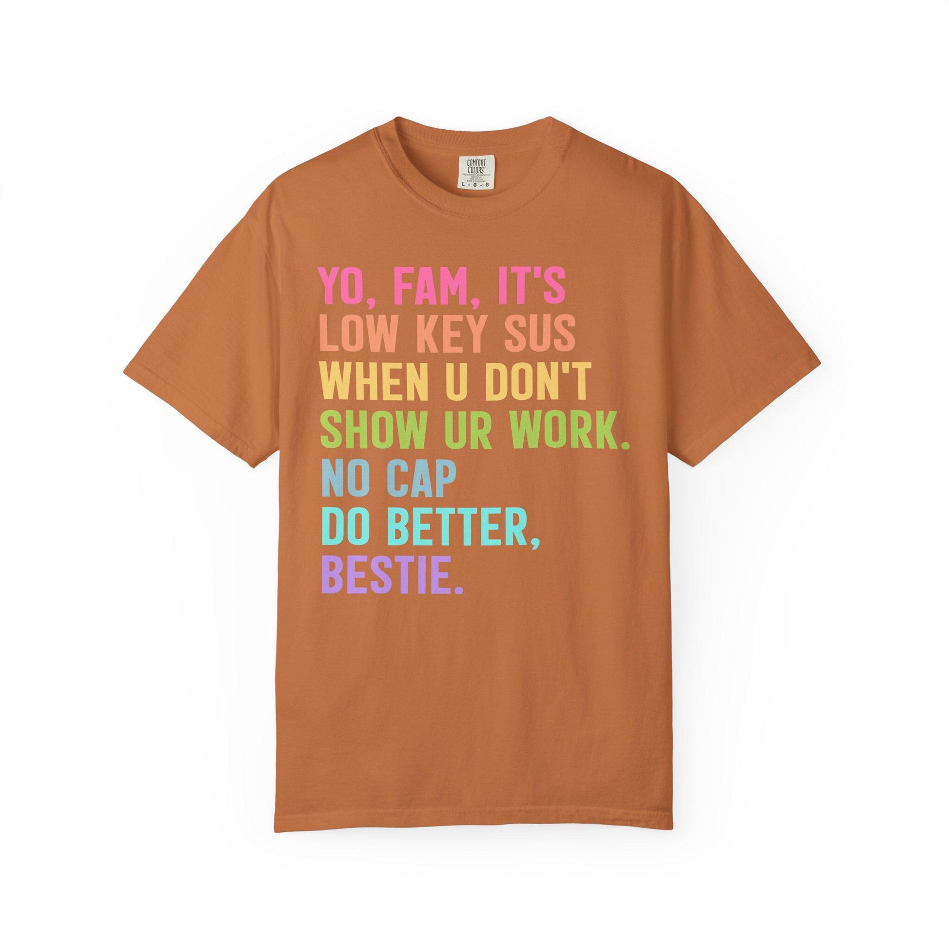 Comfort Colors® Teacher Shirt for Back to School Gen Z Alpha Sayings Humor
