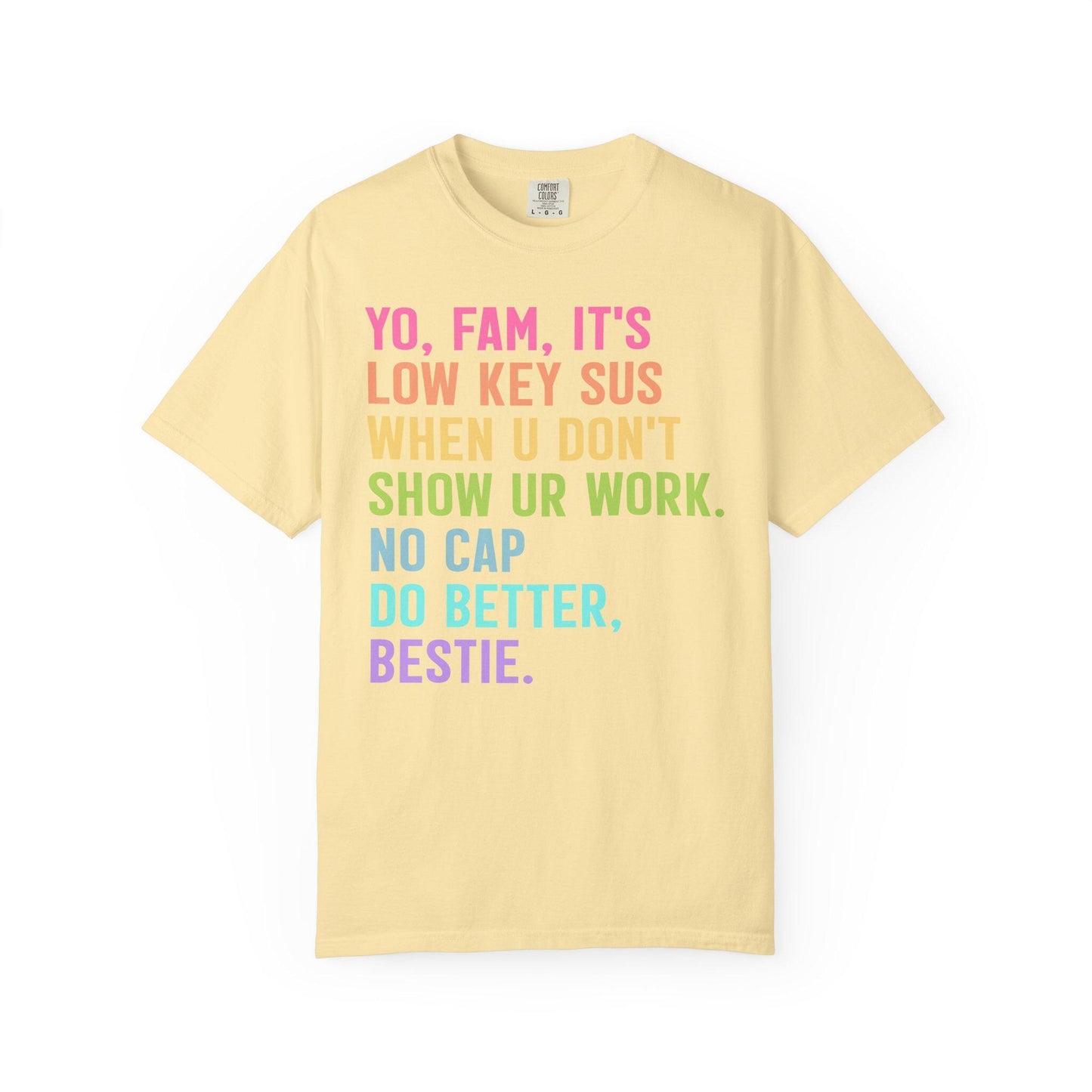 Comfort Colors® Teacher Shirt for Back to School Gen Z Alpha Sayings Humor