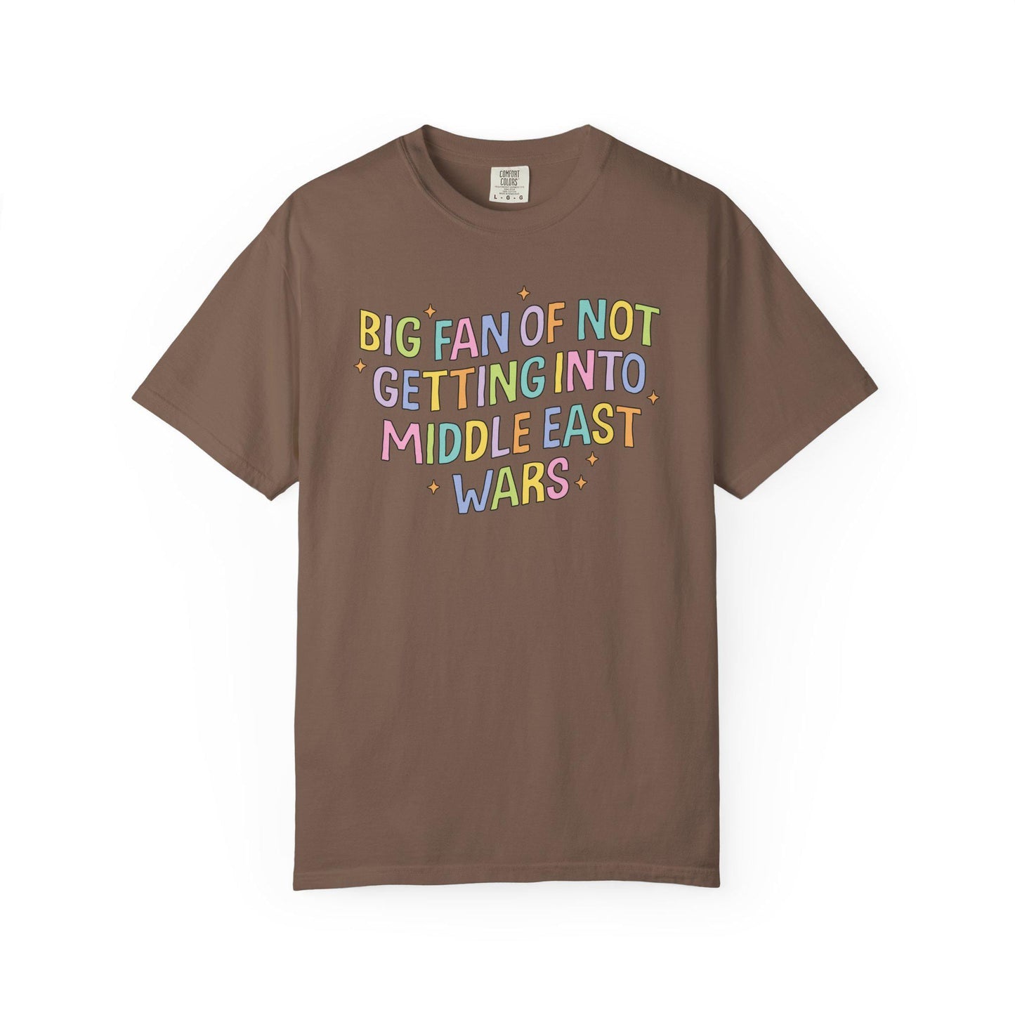 Comfort Colors® Anti-War Peace Shirt for Protest Rally, Anti-Trump FDT Merch