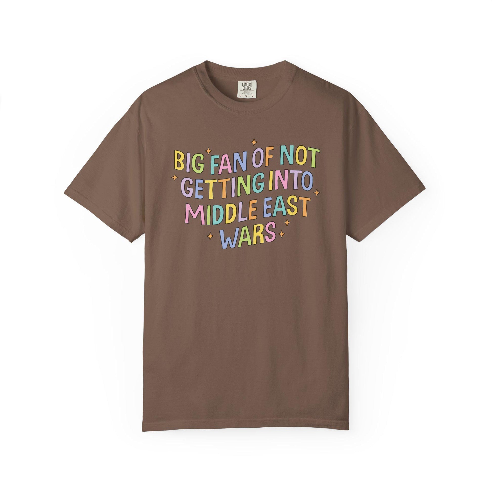 Comfort Colors® Anti-War Peace Shirt for Protest Rally, Anti-Trump FDT Merch