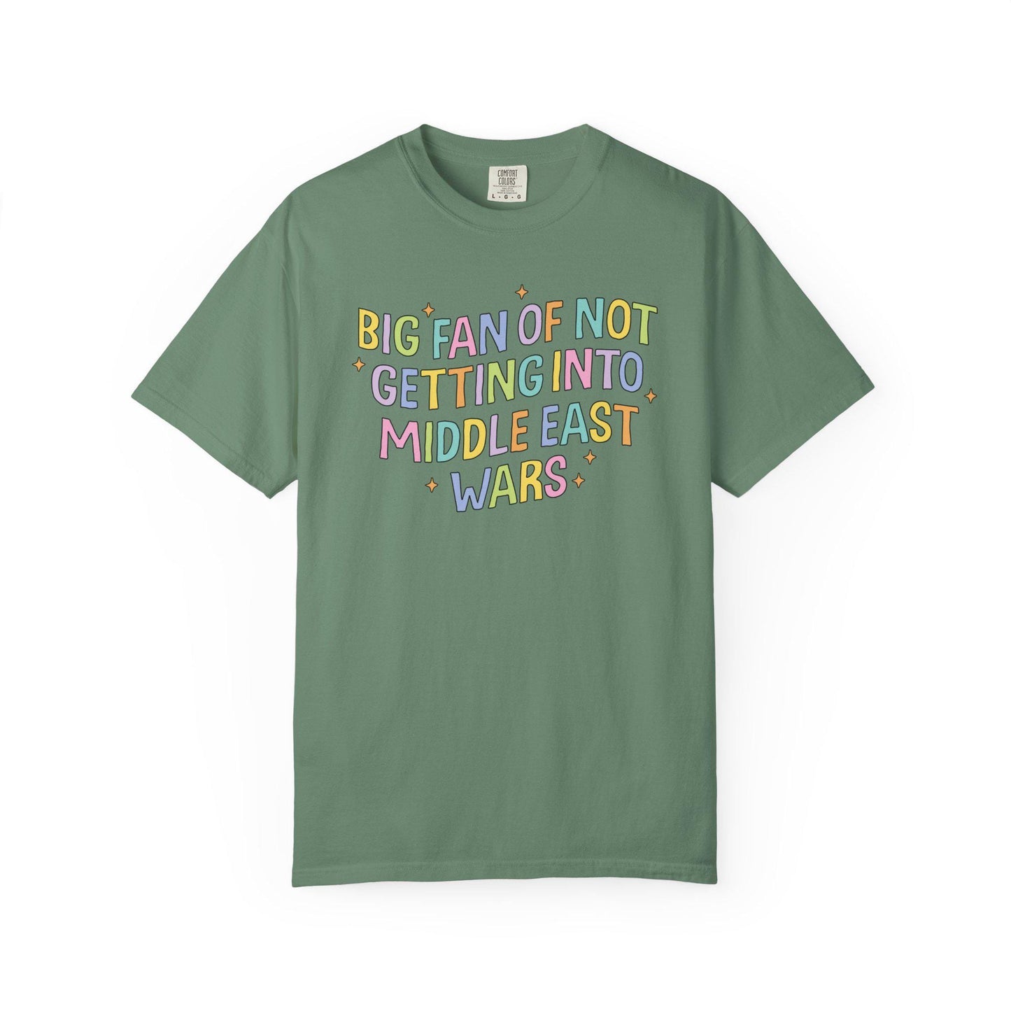 Comfort Colors® Anti-War Peace Shirt for Protest Rally, Anti-Trump FDT Merch