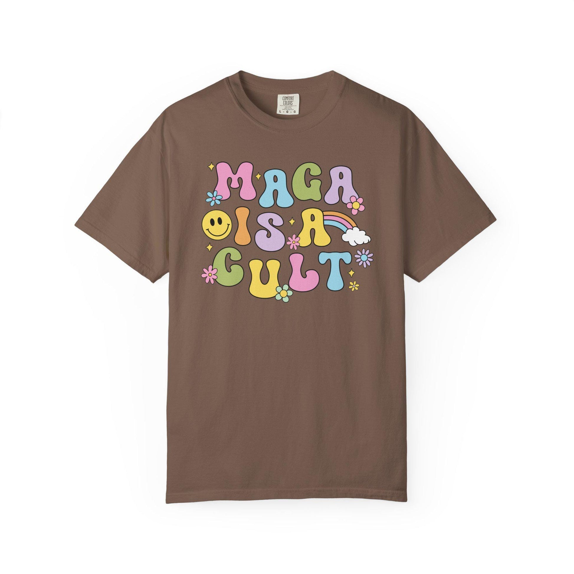 Comfort Colors® MAGA Is A Cult Shirt for Protest Rally, Anti-Trump FDT Merch