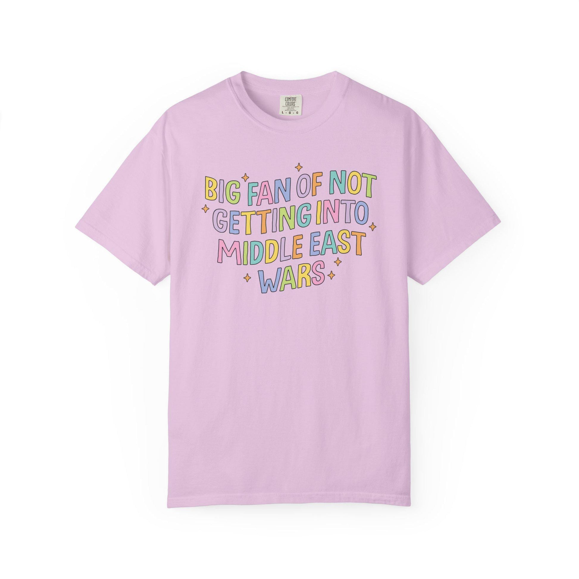 Comfort Colors® Anti-War Peace Shirt for Protest Rally, Anti-Trump FDT Merch