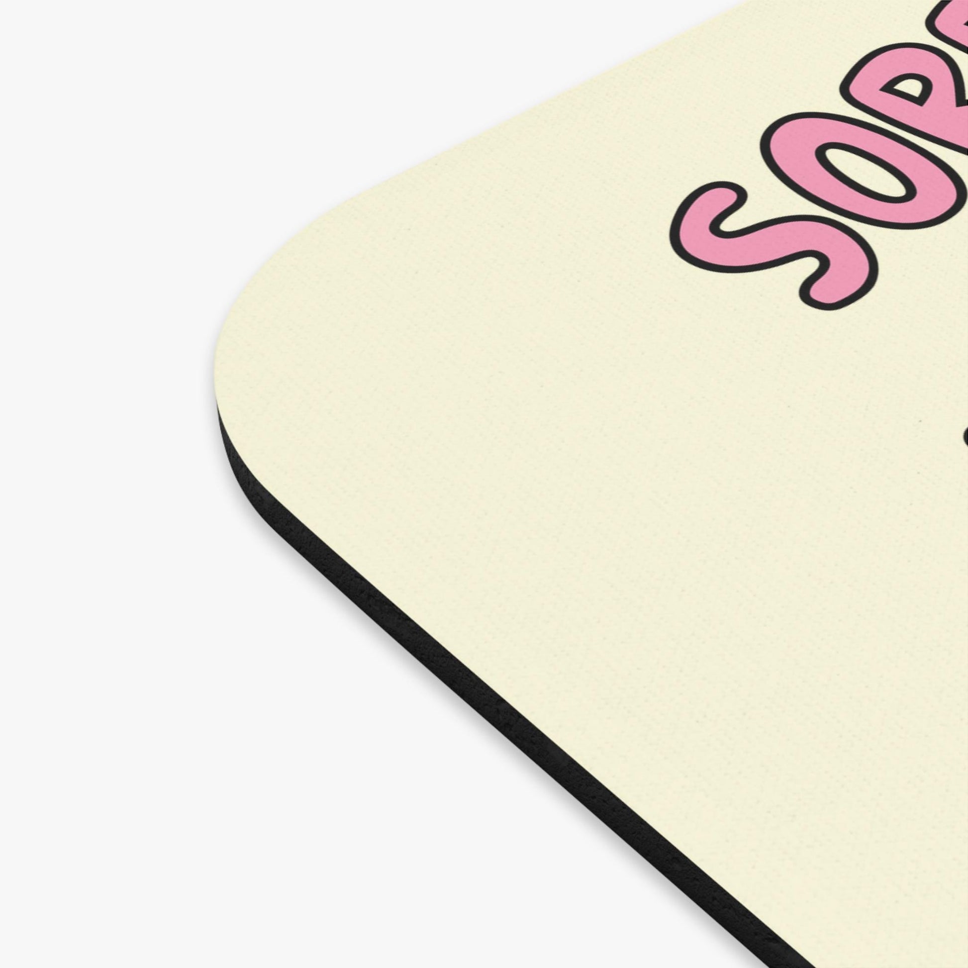 Cute Resisting Fascism Mouse Pad, Silly Goose FDT Office Decoration