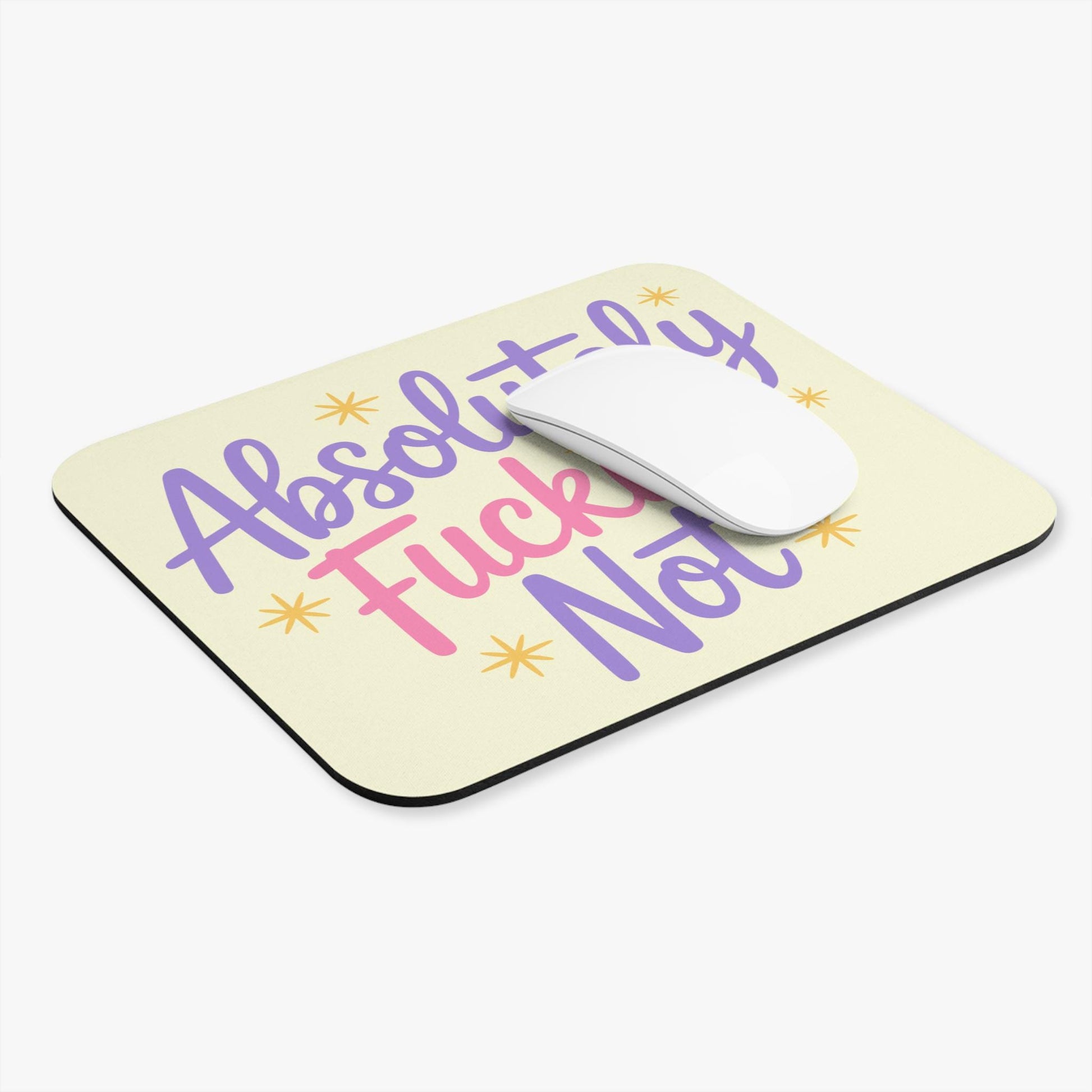 Absolutely F*cking Not Mouse Pad, Hilarious Snarky Office Humor