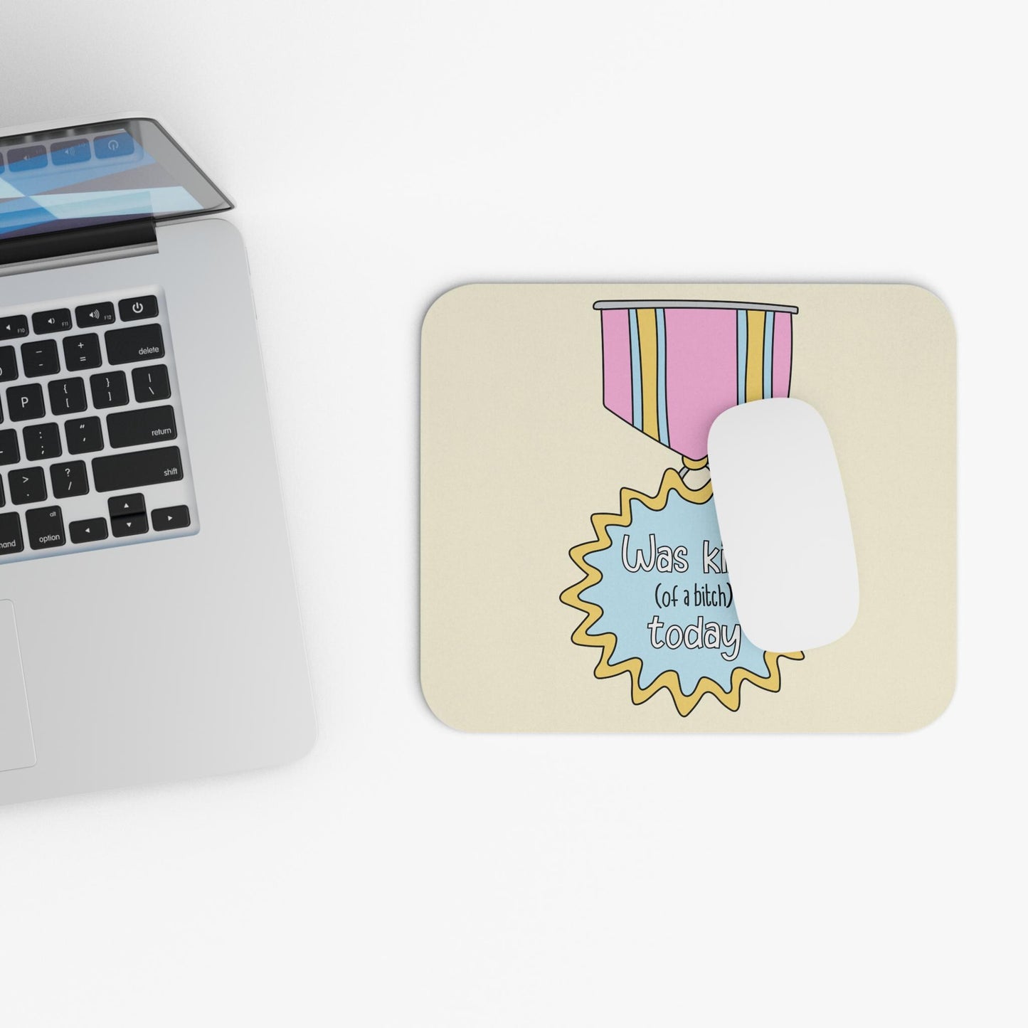 Was Kind Of A B*tch Today Mouse Pad, Funny Sarcastic Desk Accessory, Petty Humor Gift, Office Humor Decor, Snarky Coworker Gift